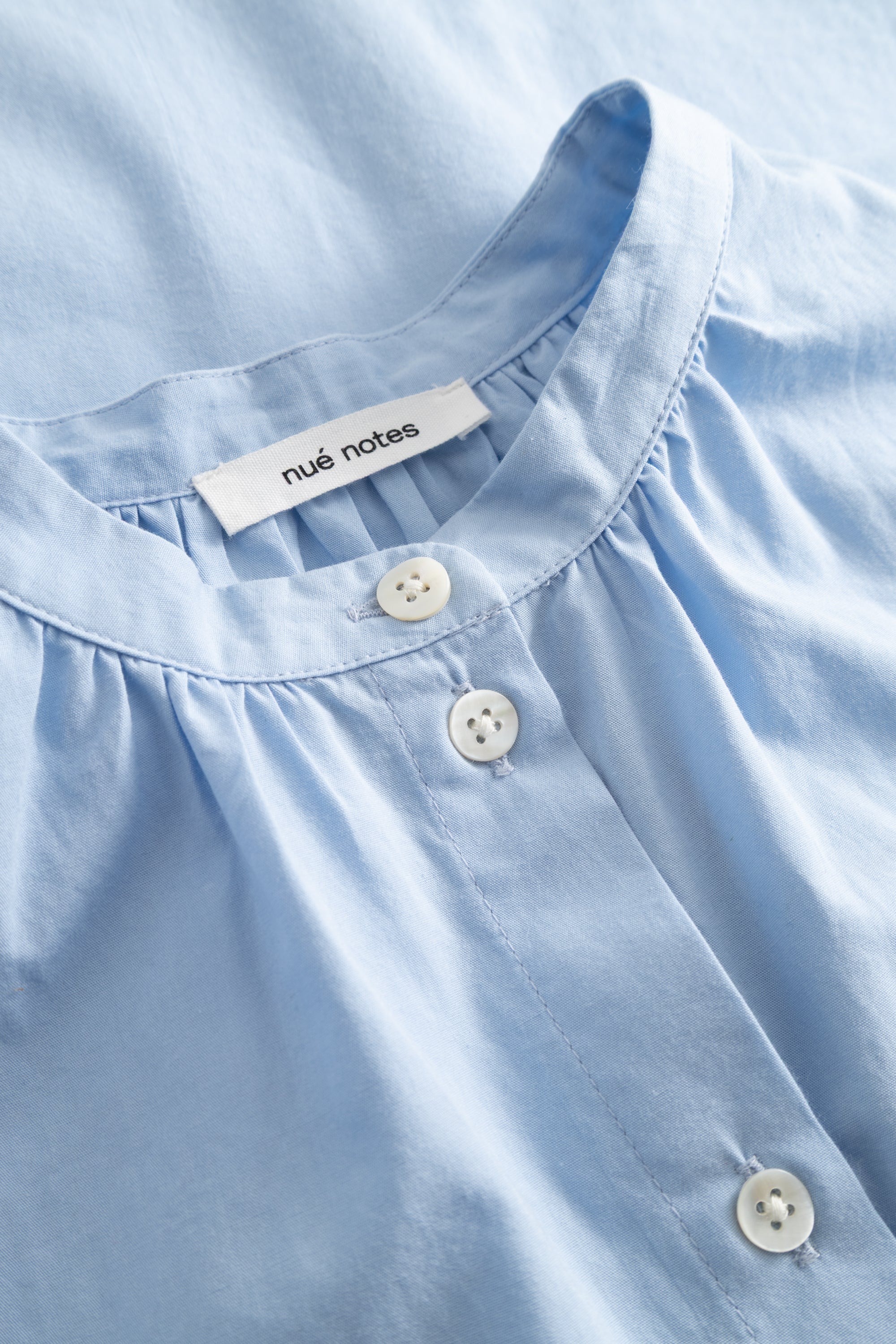 nué notes Avila Shirt Shirt 416 Light Blue