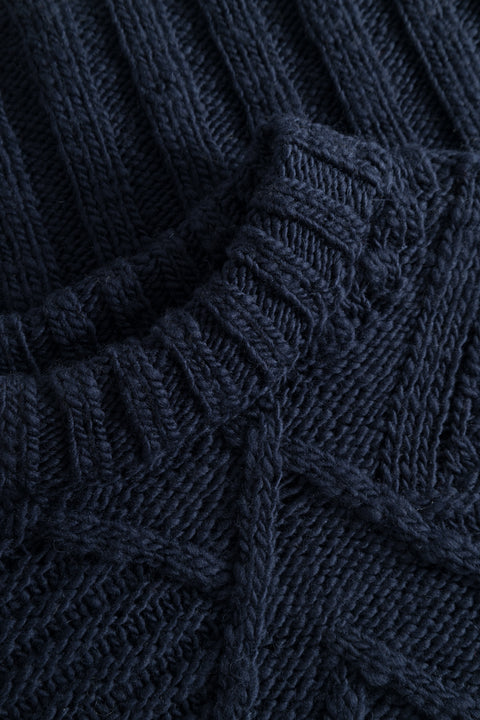 nué notes Axel Crewneck KNITWEAR 499 Navy