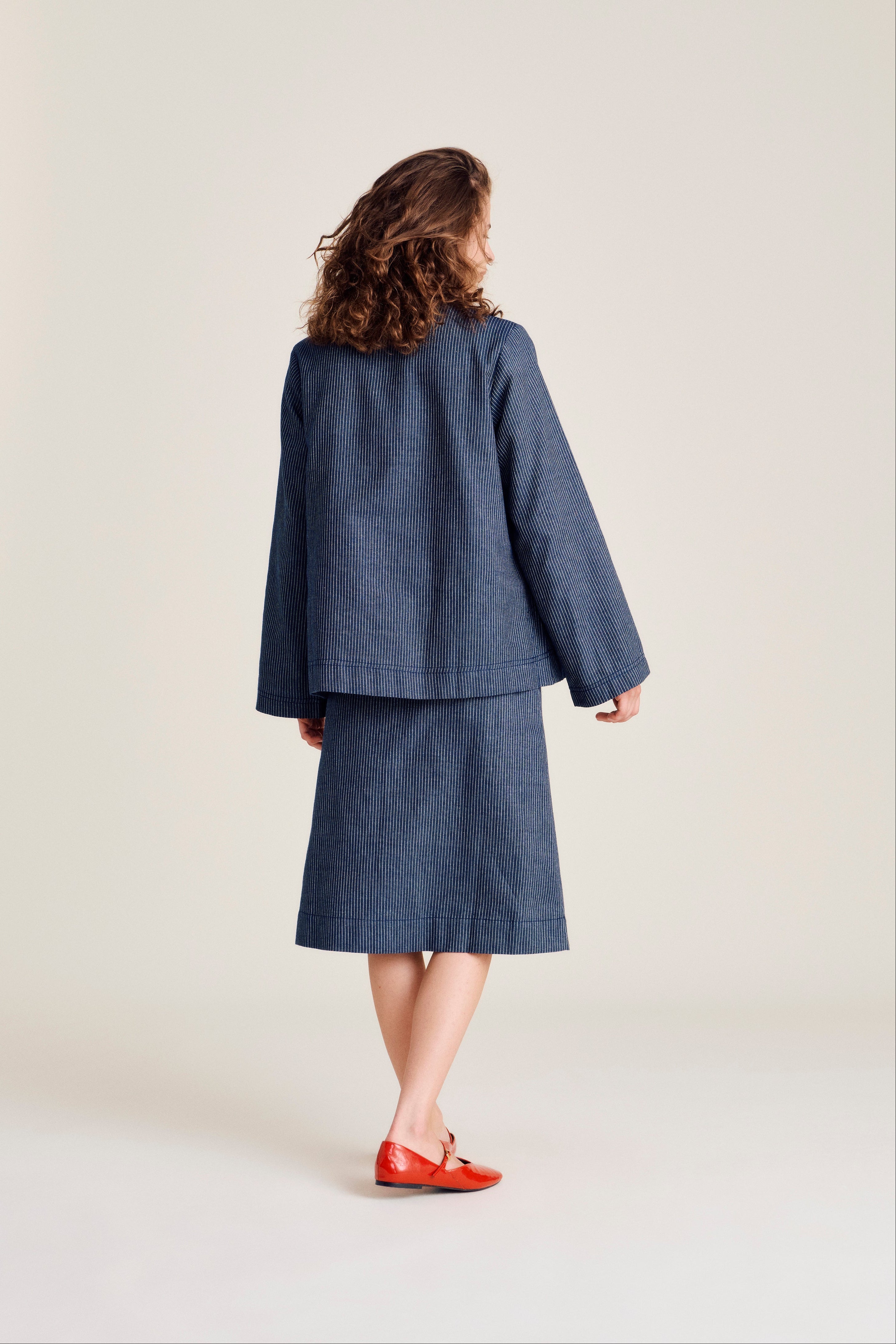 nué notes Barinas Blouse Blouses 499 Navy