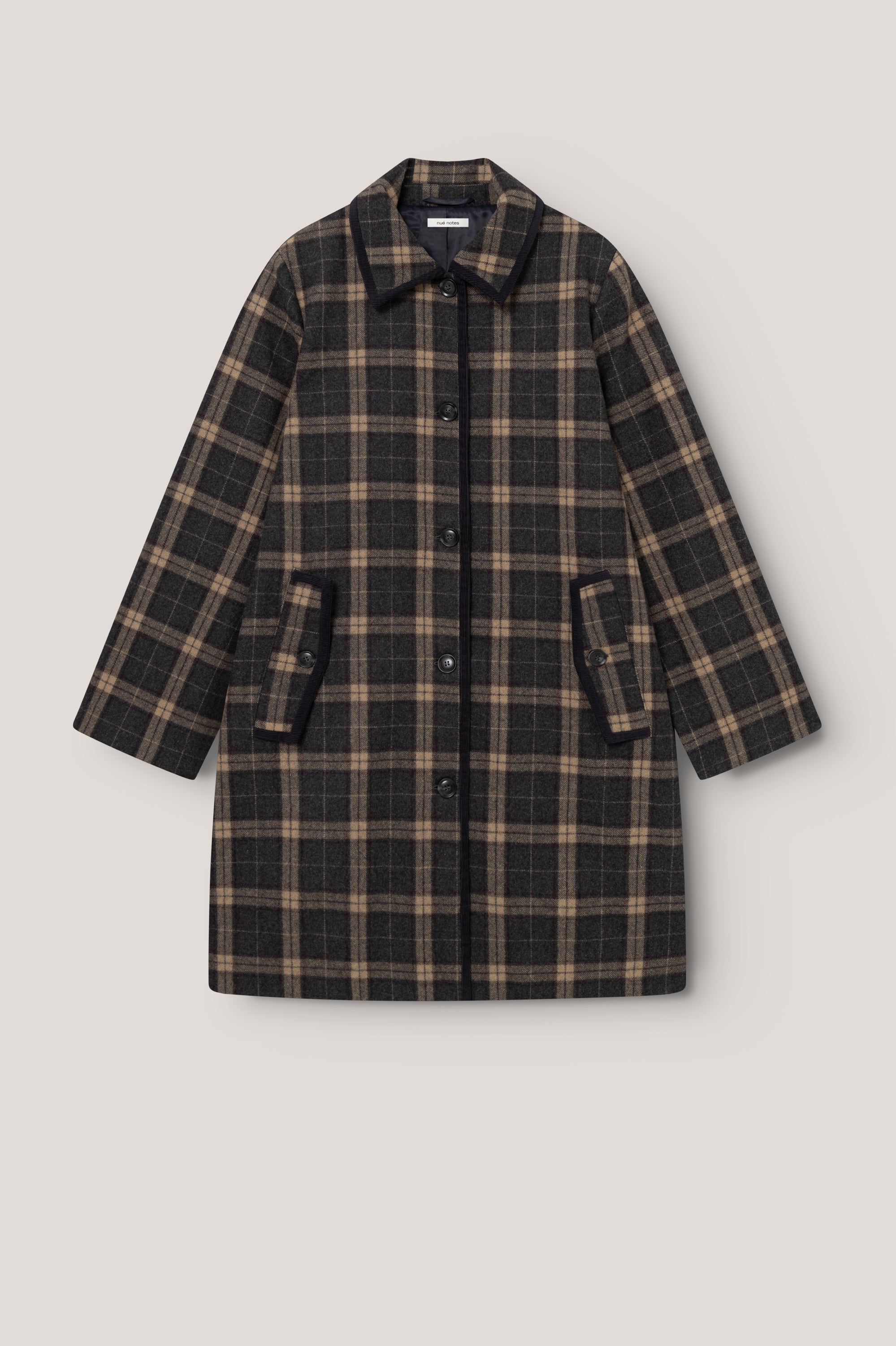 nué notes Barrow Coat Coat 966 Fall Multi Check