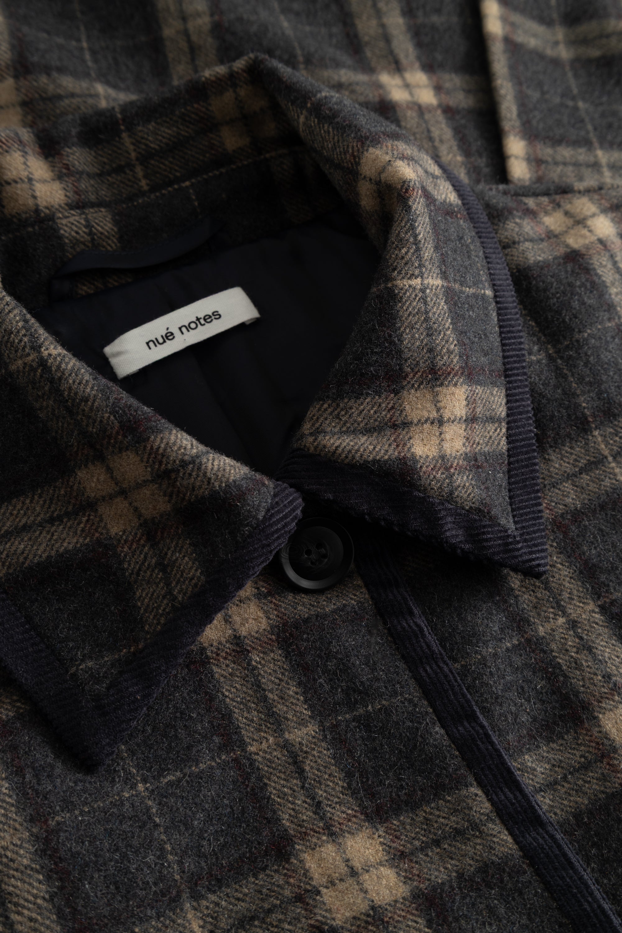 nué notes Barrow Coat Coat 966 Fall Multi Check