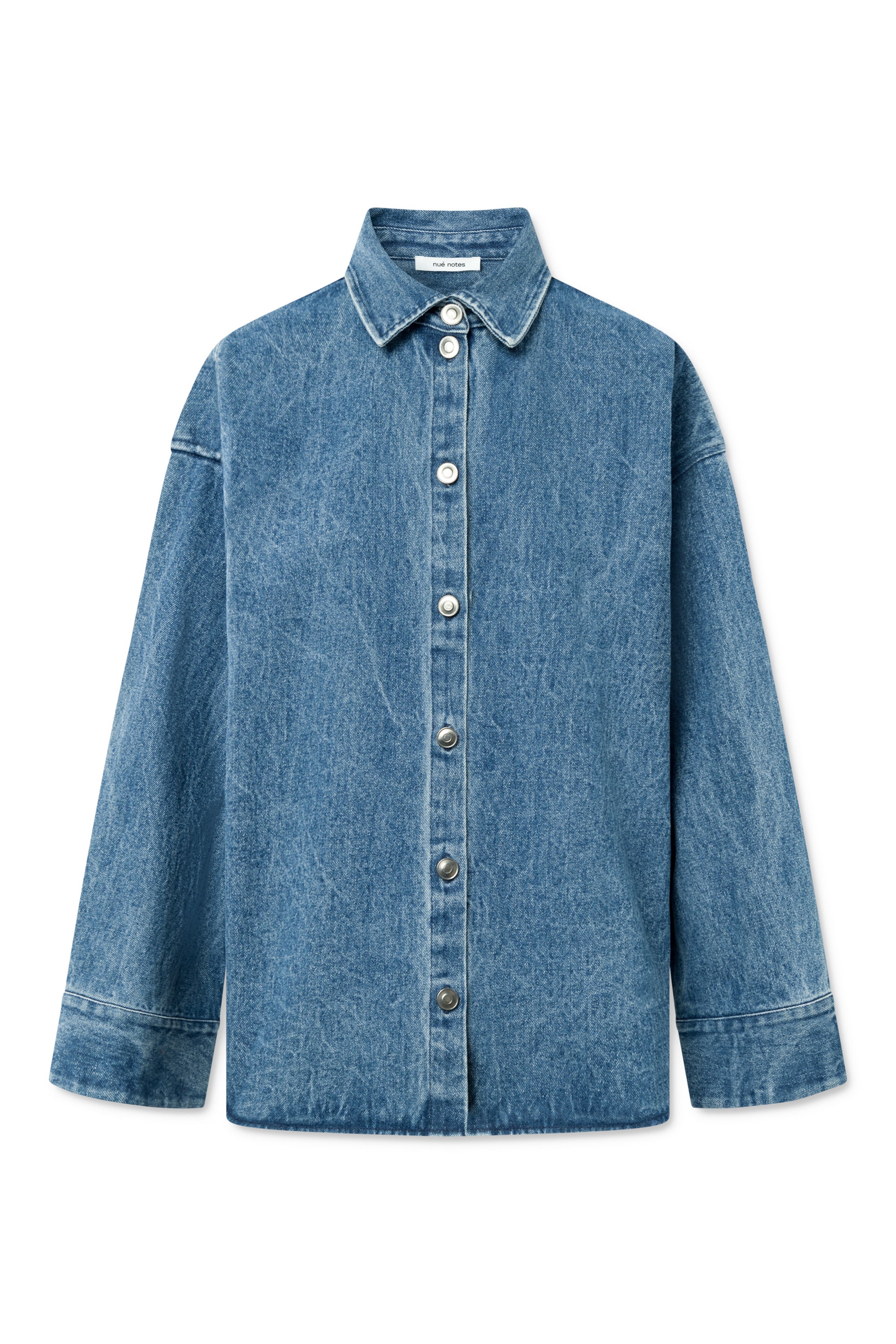 nué notes Bayonne Shirt SHIRTS 406 Denim Blue