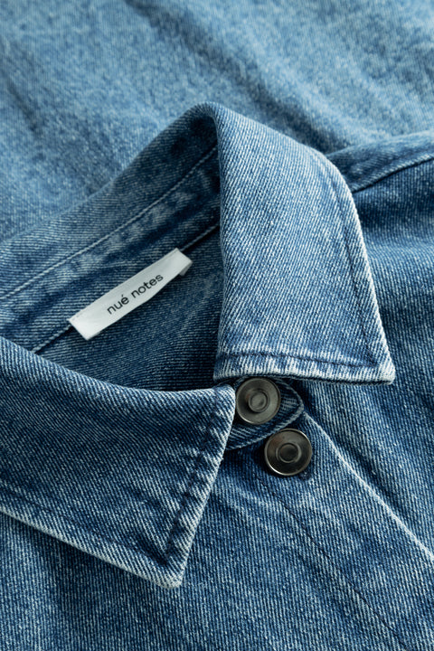 nué notes Bayonne Shirt Shirts 406 Denim Blue