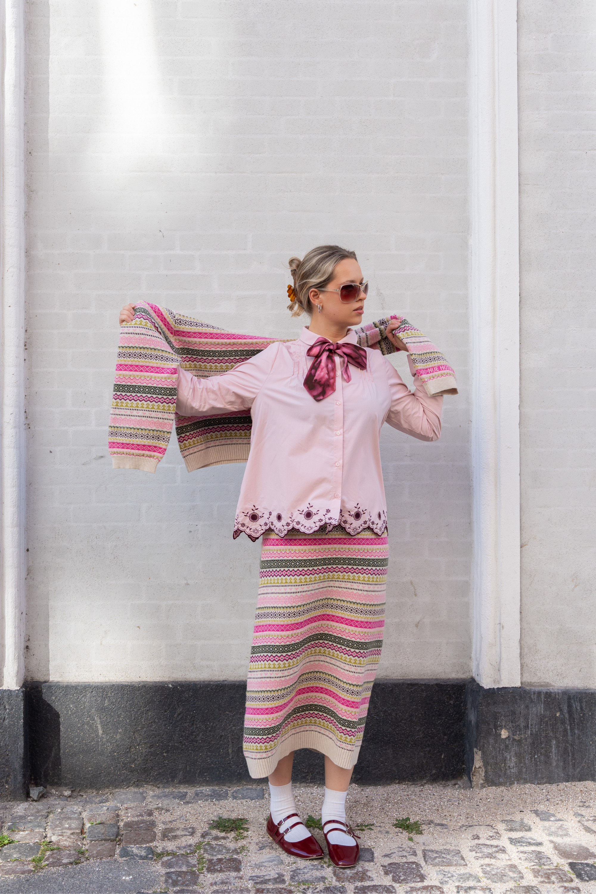 nué notes Bellflower Shirt Shirt 319 Parfait Pink