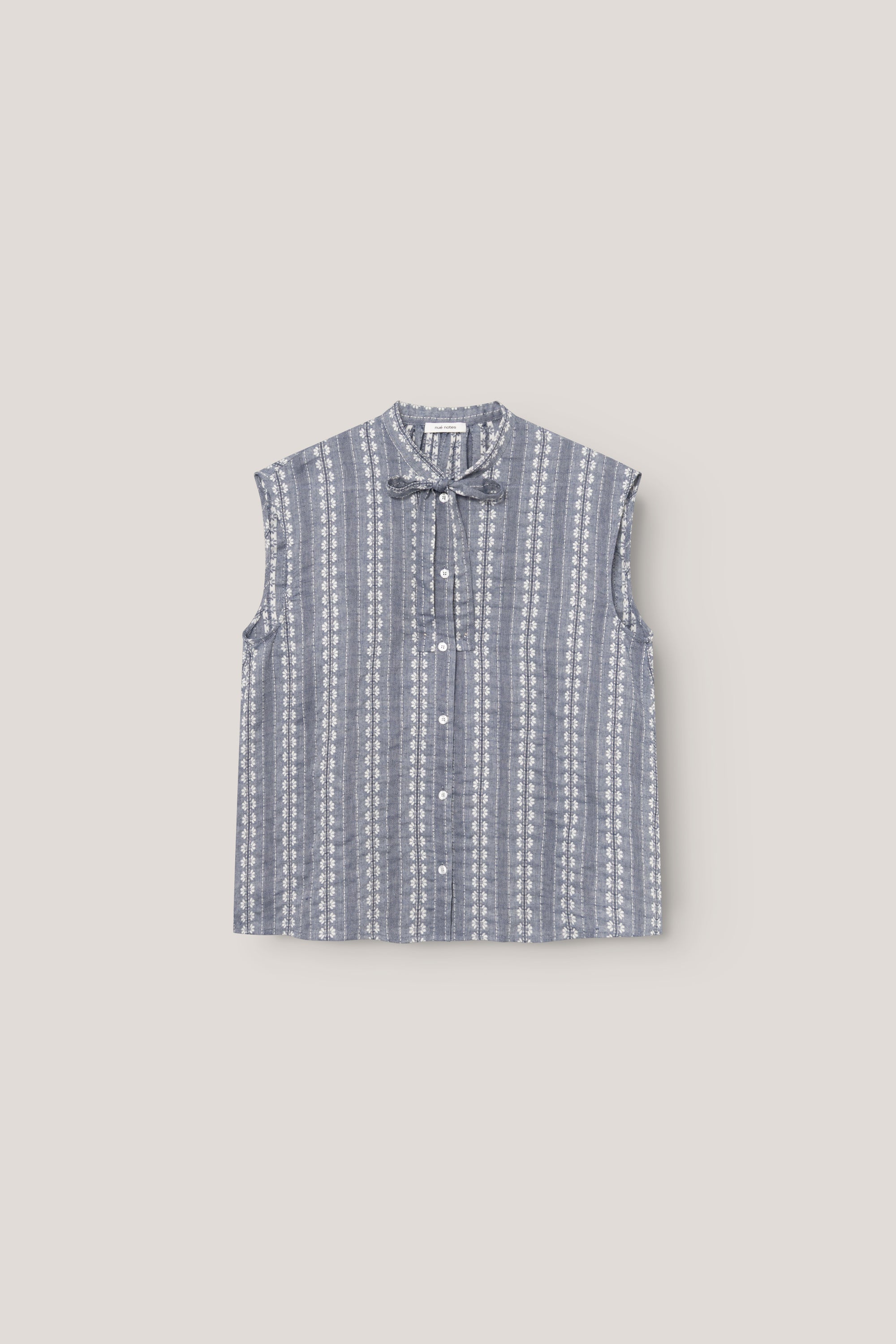 nué notes Benicia Shirt Shirt 923 Chambray Stripe
