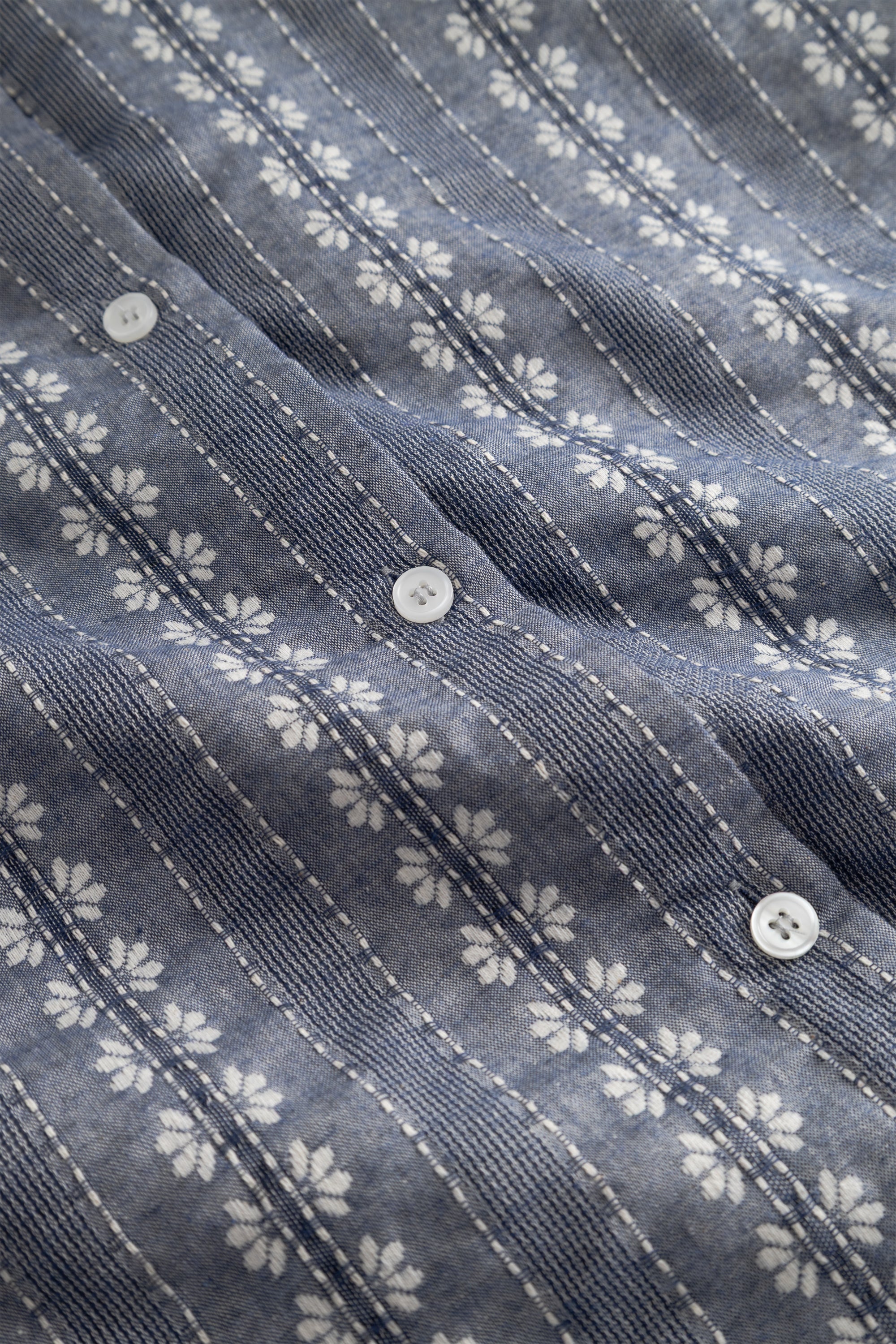 nué notes Benicia Shirt Shirt 923 Chambray Stripe