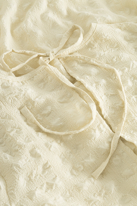 nué notes Bradley Dress - Creme Dresses 143 Creme