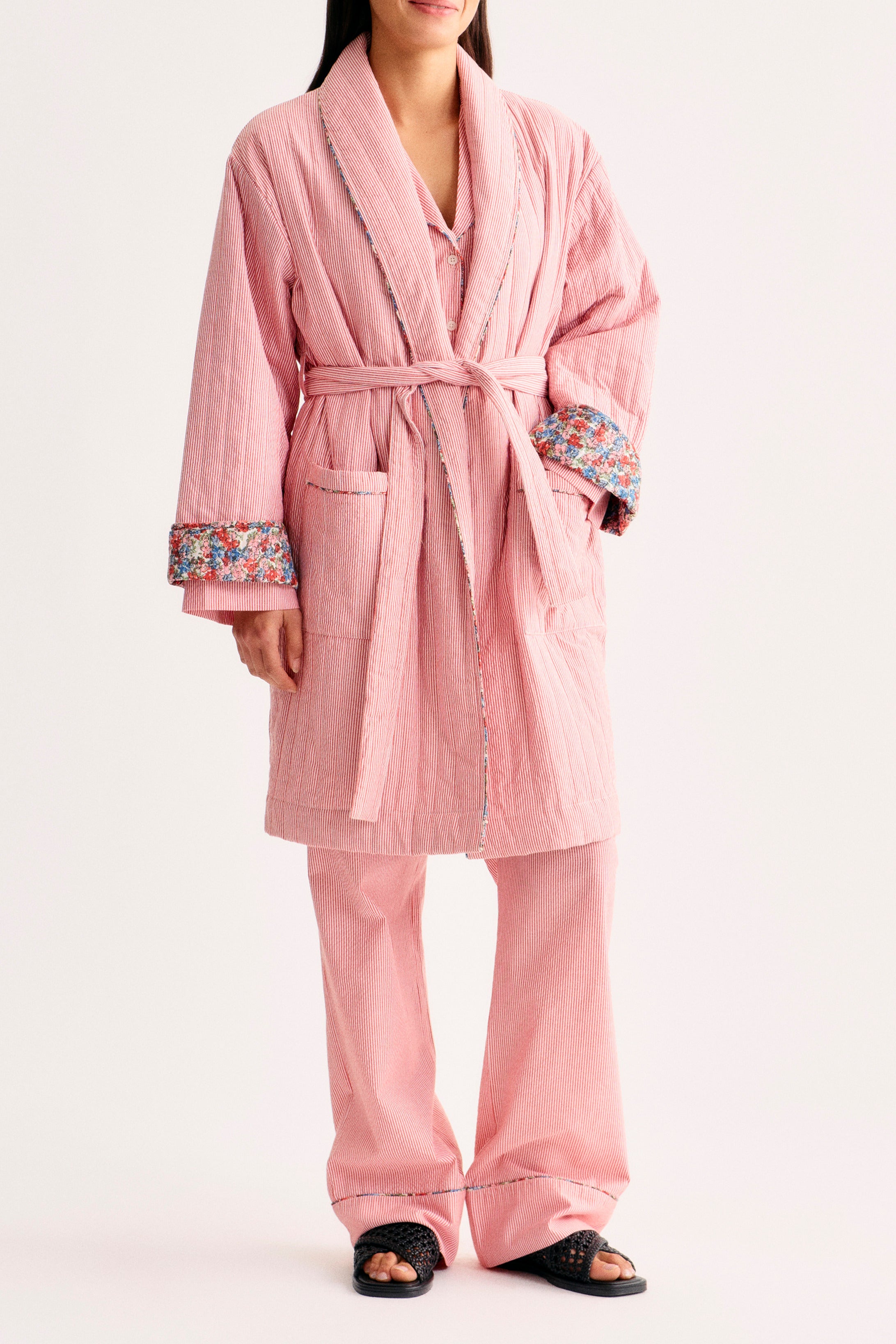 nué notes Brea Jacket Accessories 381 Red Stripe