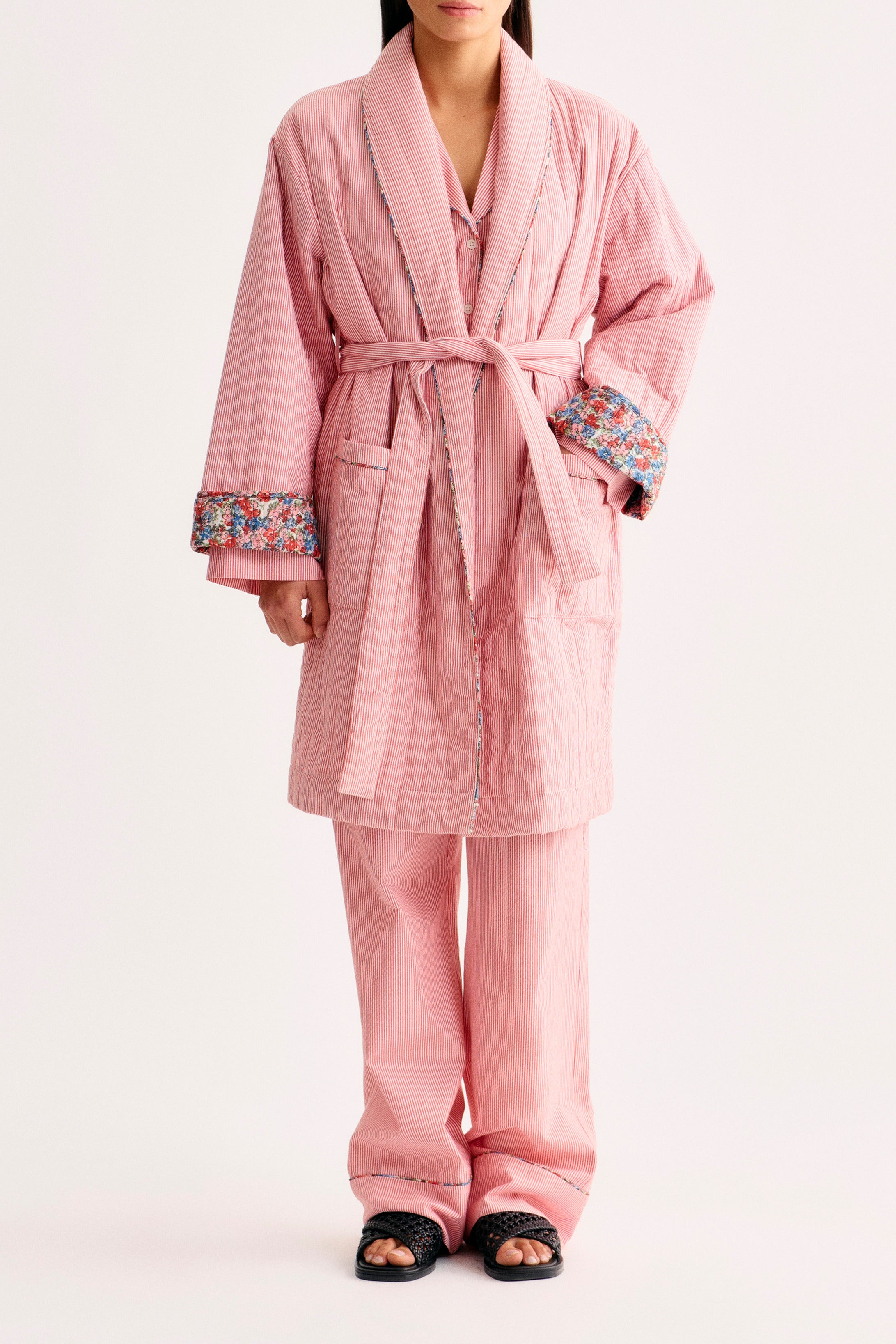 nué notes Brea Jacket Accessories 381 Red Stripe