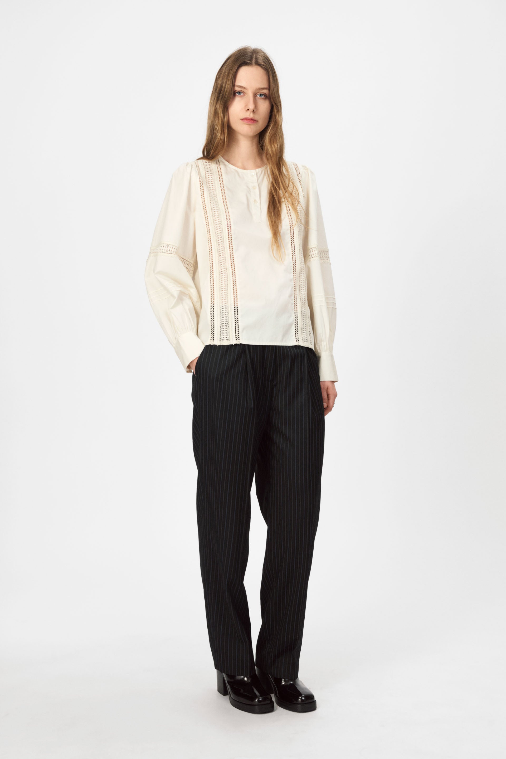 nué notes Budapest Blouse Blouses 007 Egret