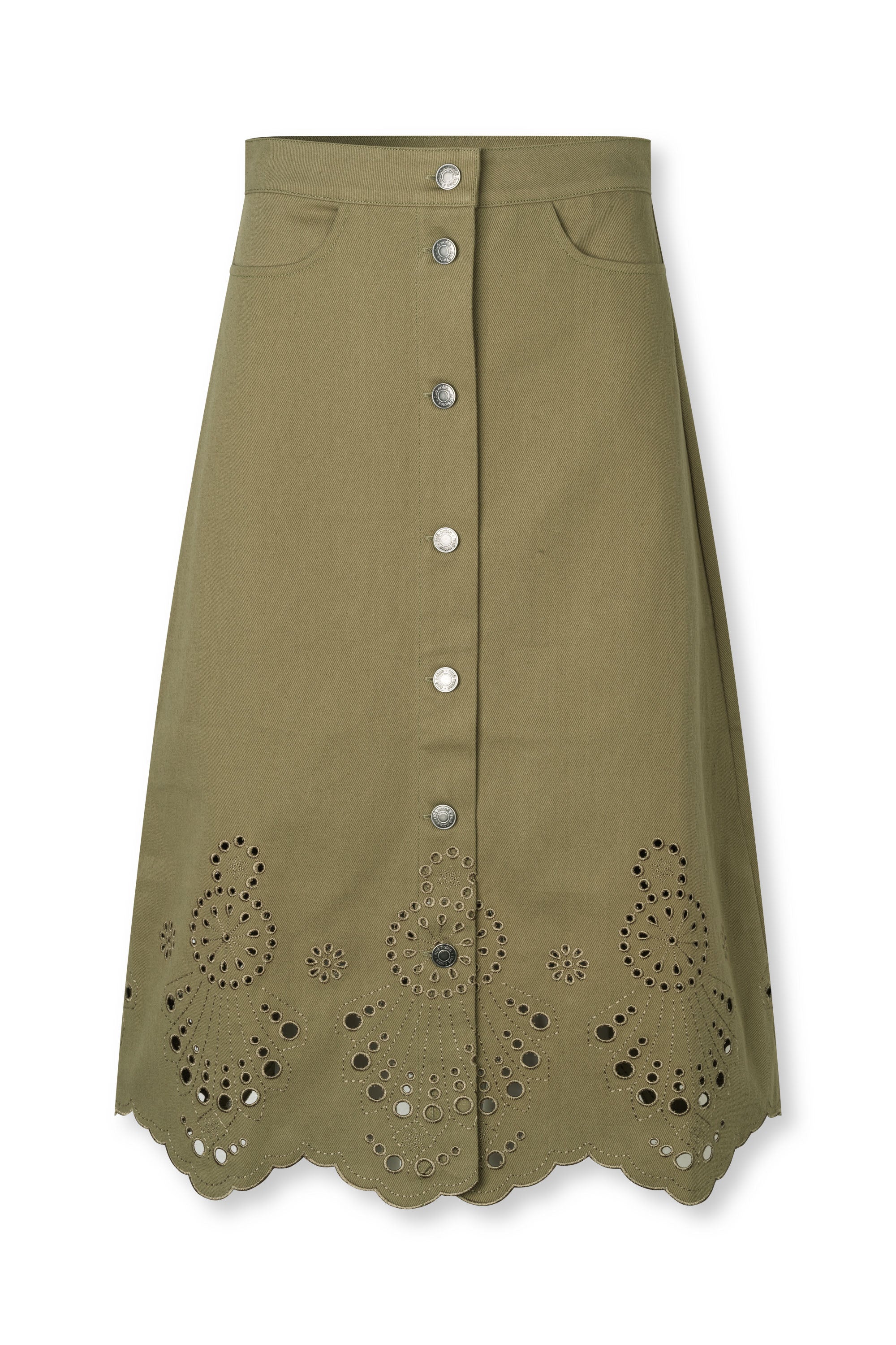 nué notes Burbank Skirt Skirt 641 Army
