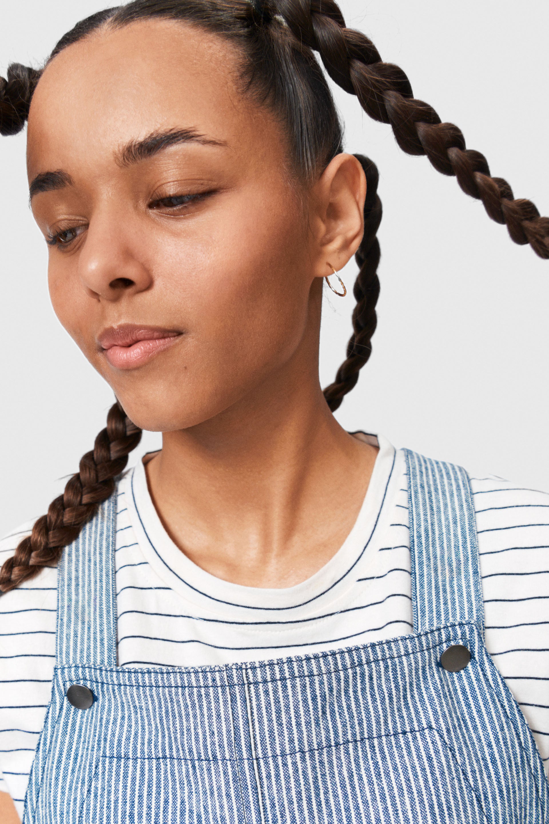 nué notes Calais Dress Dresses 536 Hickory Navy Stripe