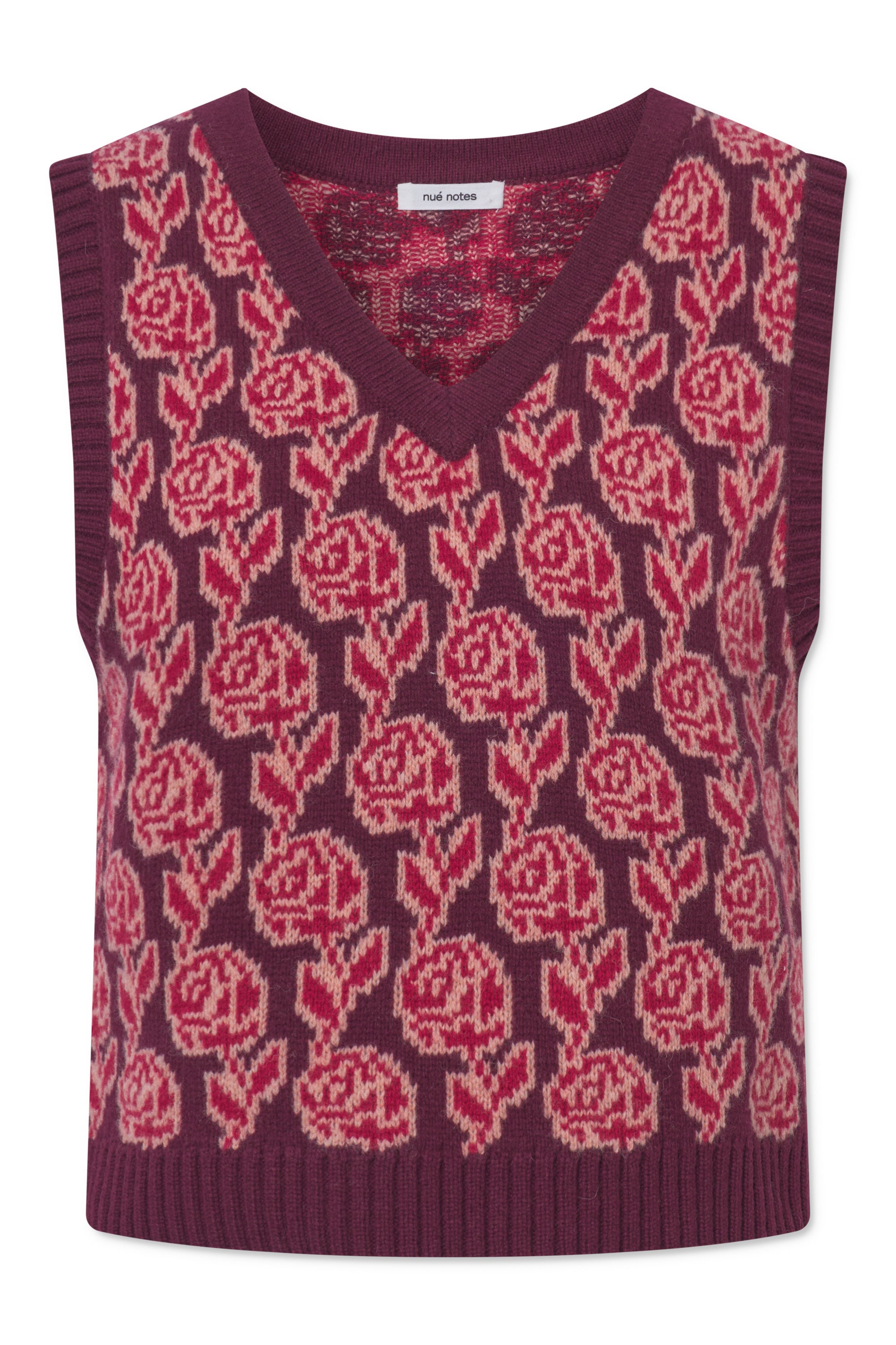 nué notes Cambridge Vest Vest 951 Rose Red