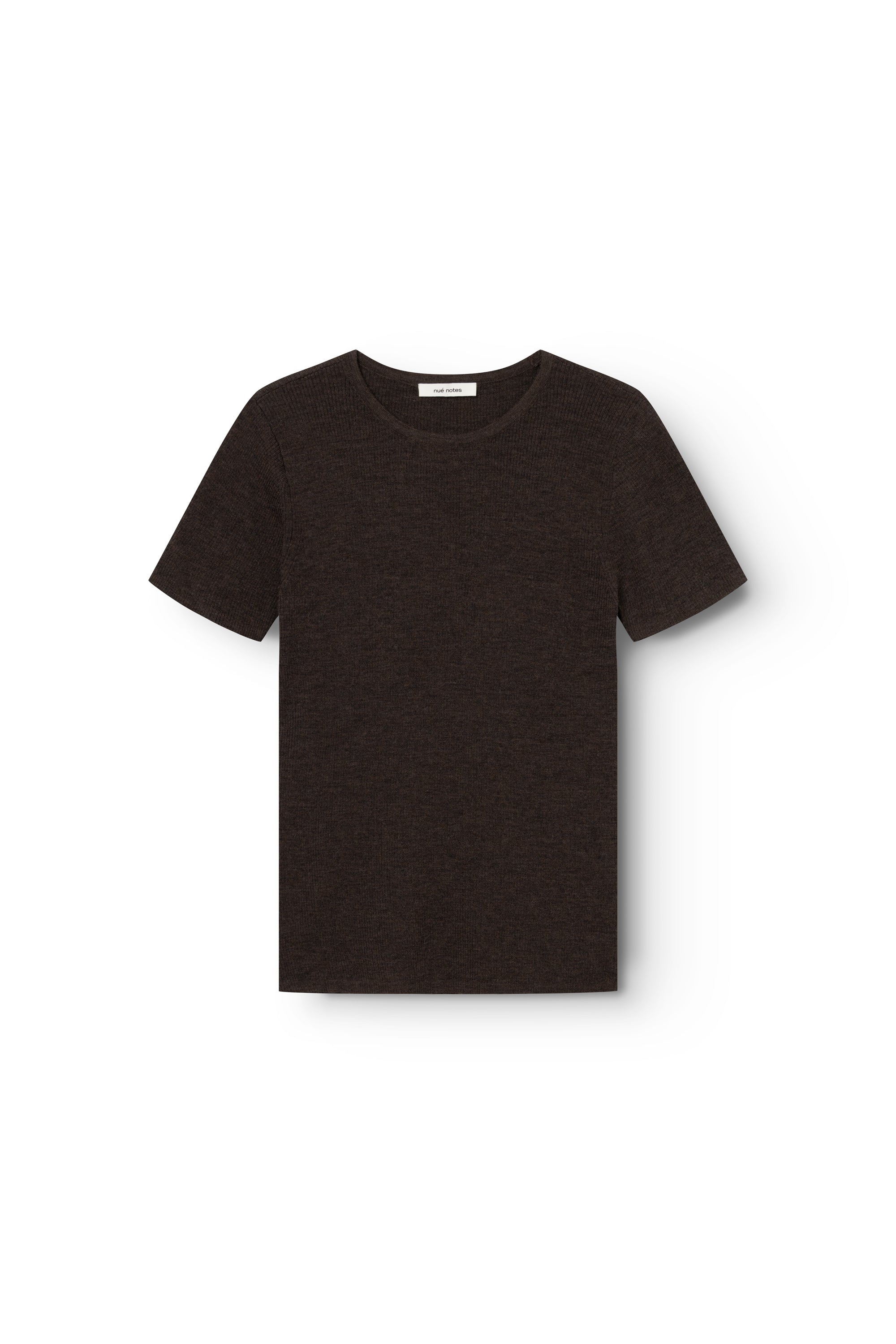 nué notes Chico Crewneck Crewneck 759 Dark Brown Melange