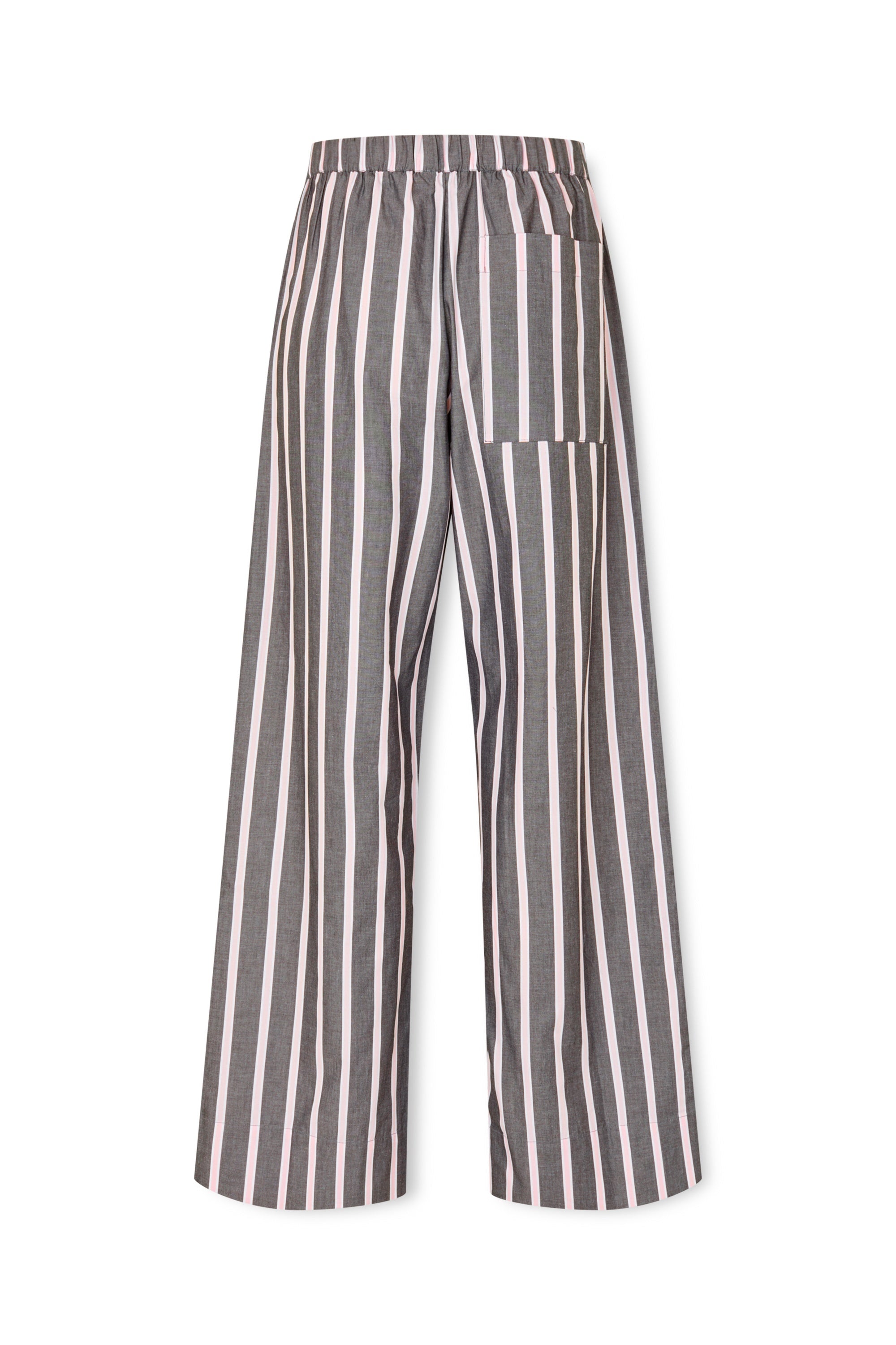 nué notes Cillian Pants Pants 954 Black Pink Stripe