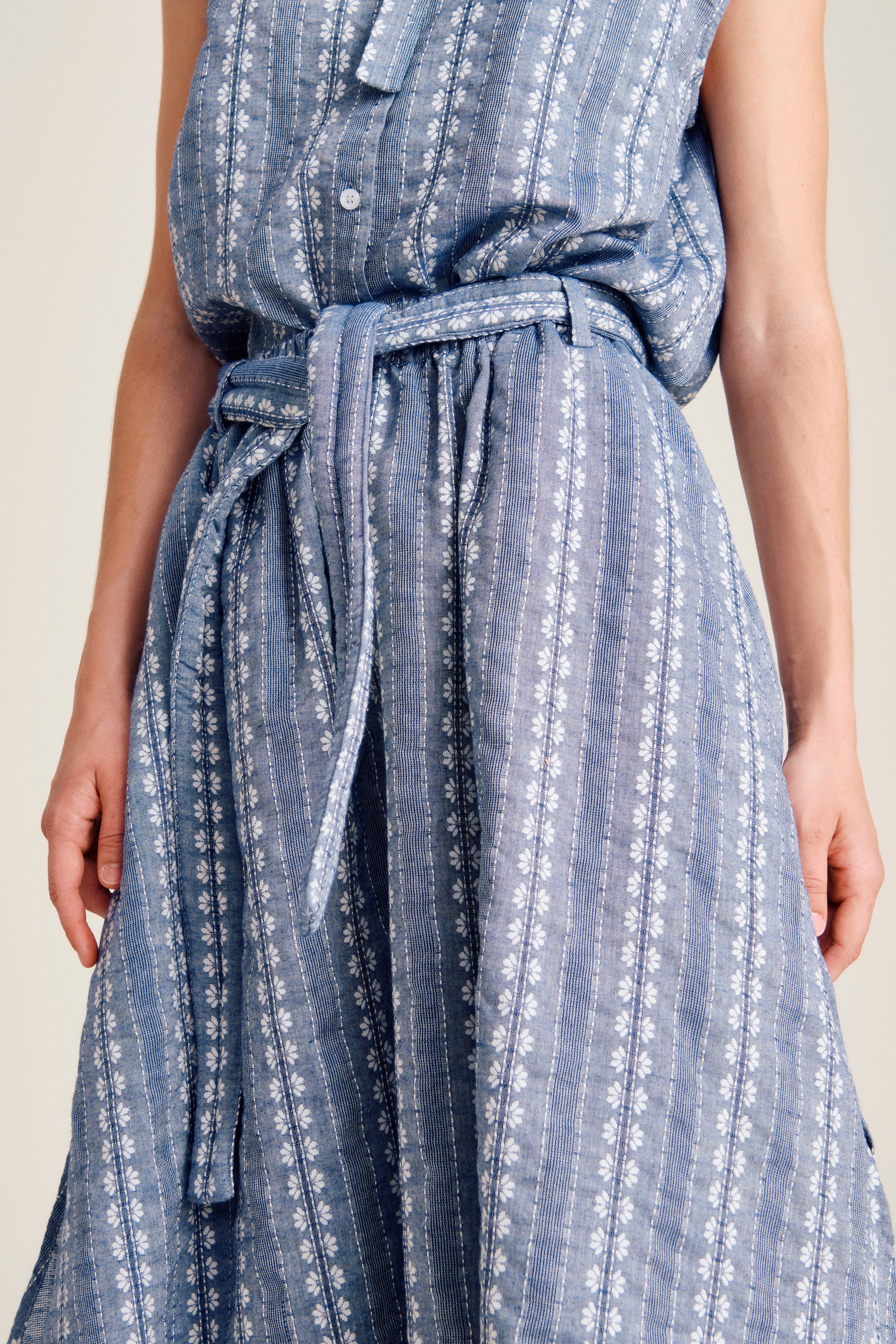 nué notes Clayton Skirt Skirt 923 Chambray Stripe