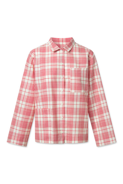 nué notes Clovis Shirt Shirt 384 Red Check