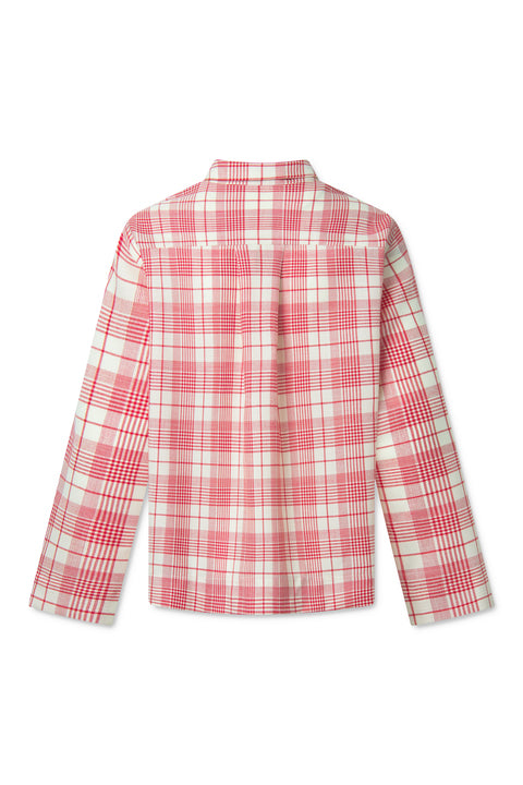 nué notes Clovis Shirt Shirt 384 Red Check