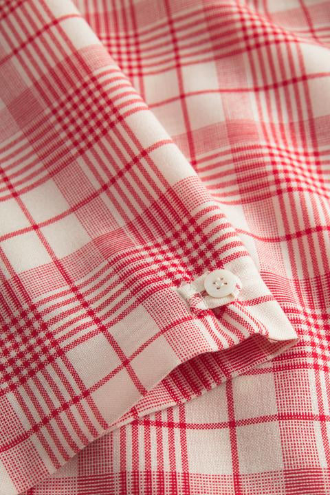 nué notes Clovis Shirt Shirt 384 Red Check