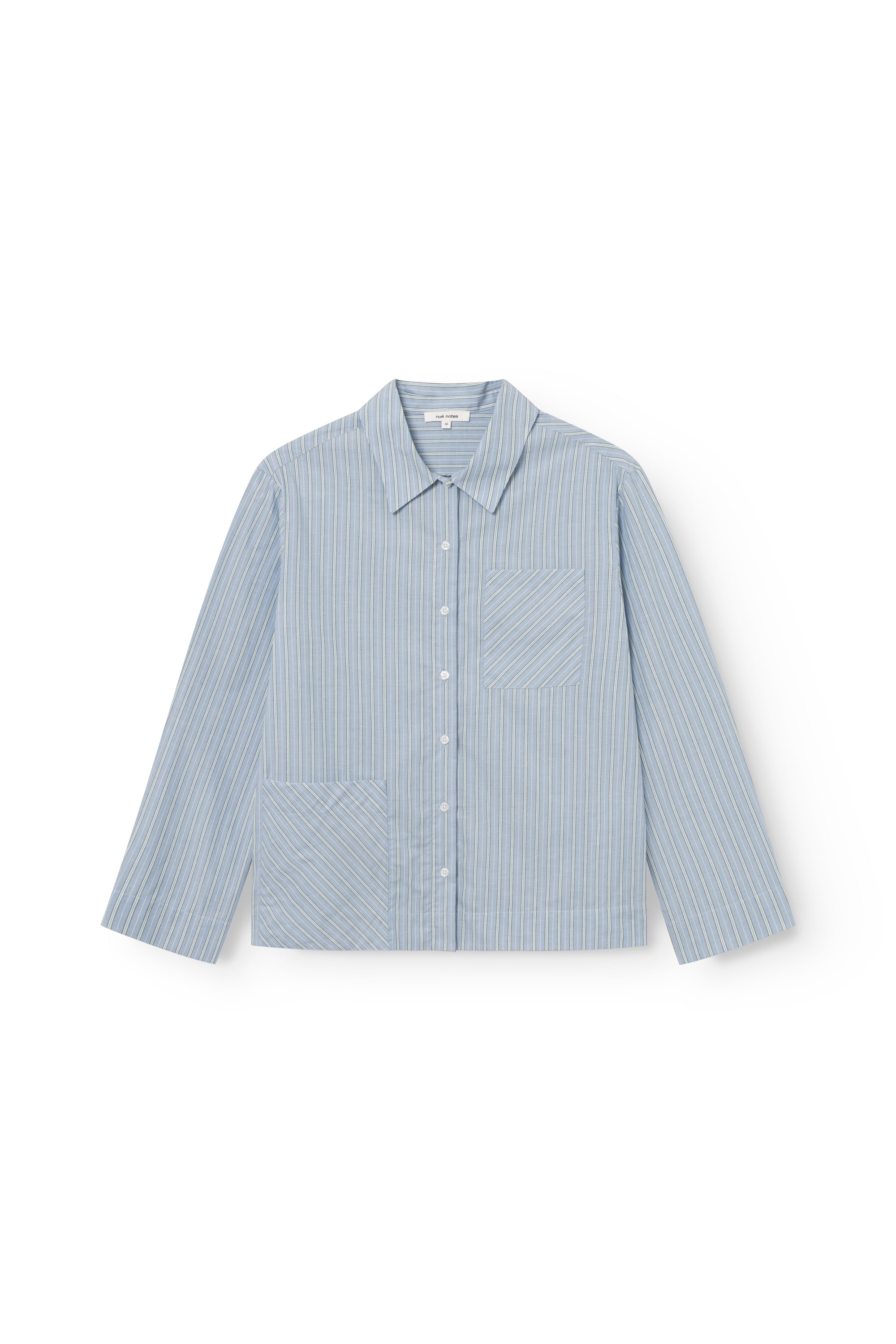 nué notes Clovis Shirt Shirts 480 Smoke Blue