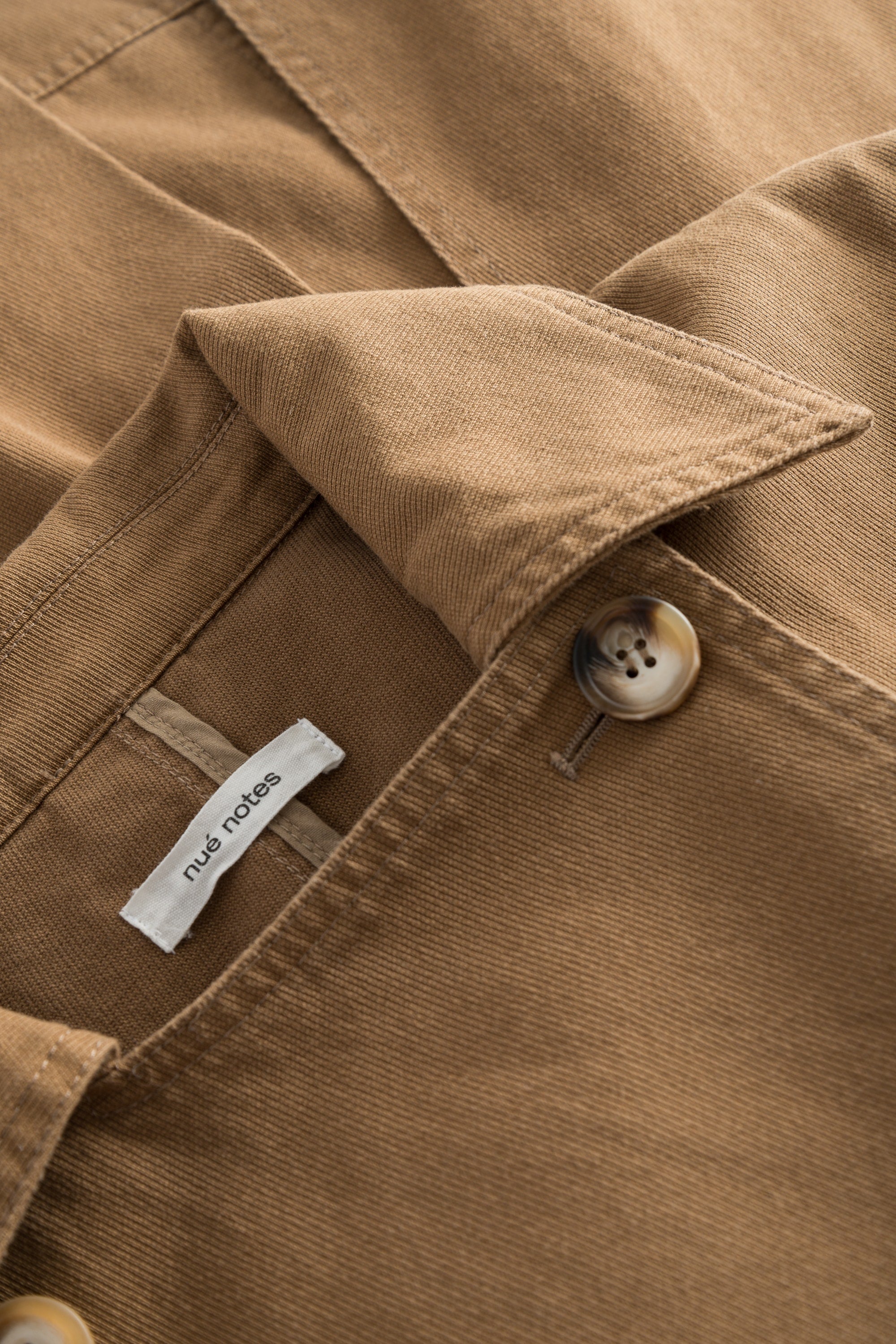nué notes Como Coat - Brown Kangaroo Outerwear 715 Kangaroo