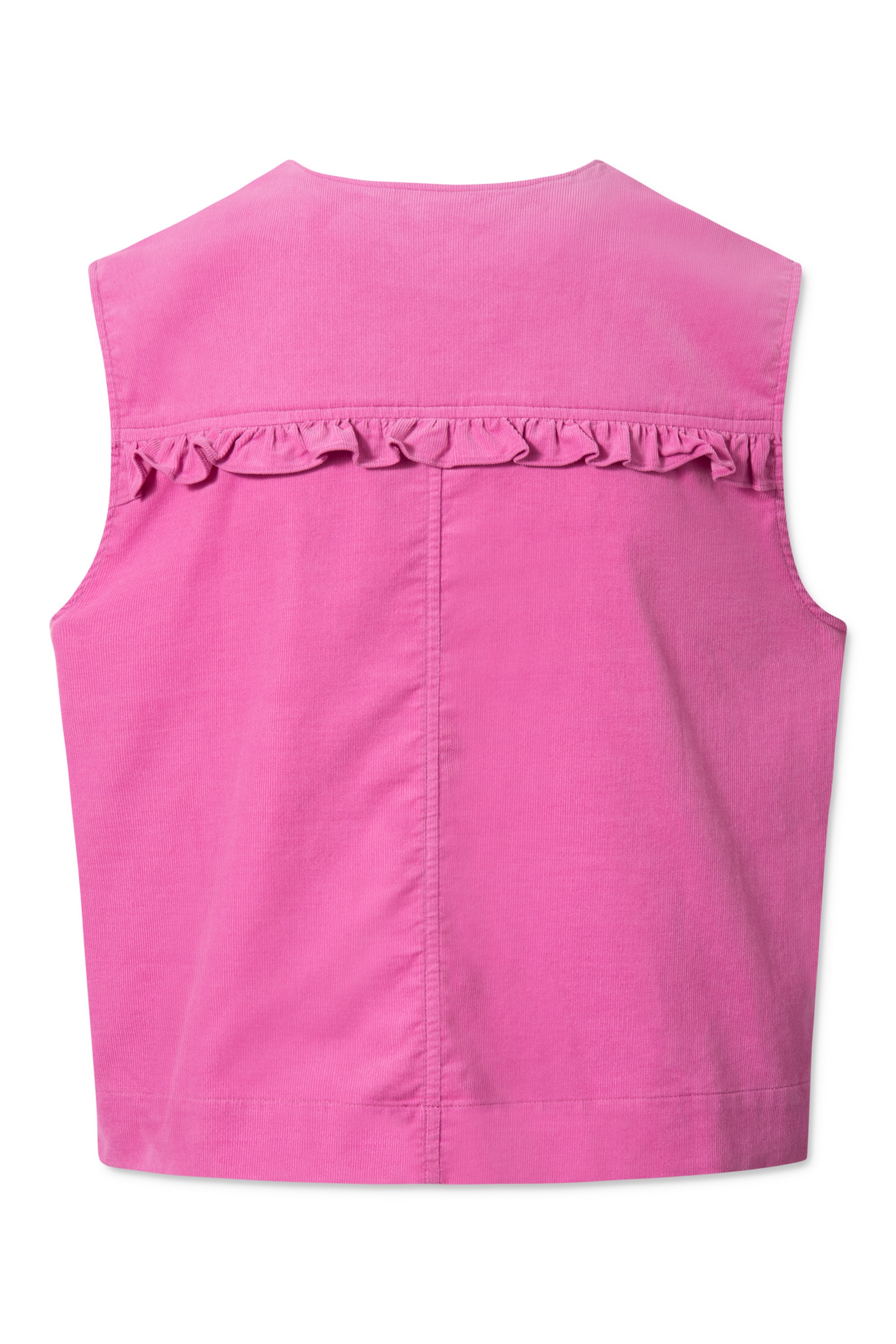 nué notes Crister Vest - Pink Lady Vest 323 Pink Lady