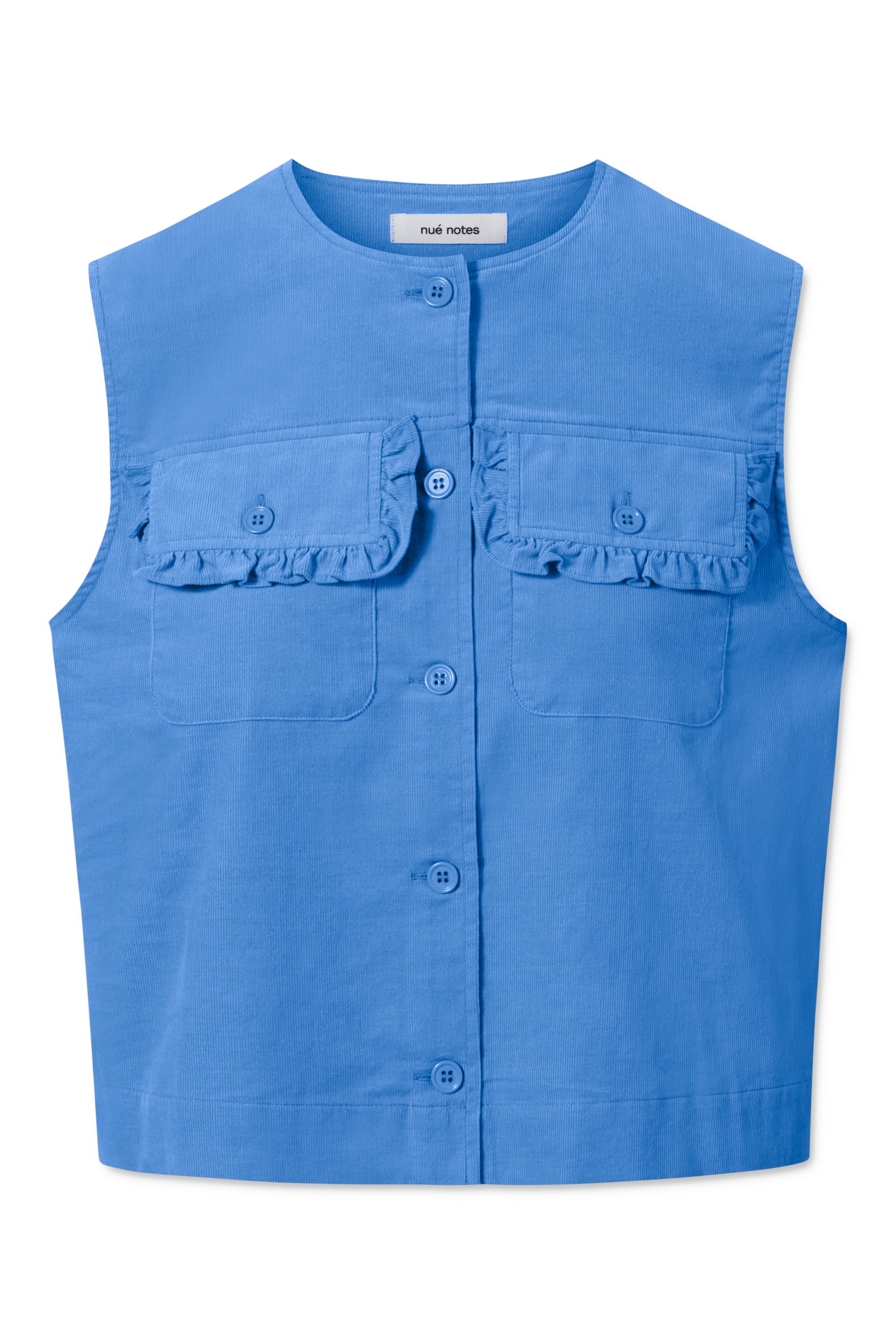 nué notes Crister Vest - Strong Blue Vest 440 Strong Blue