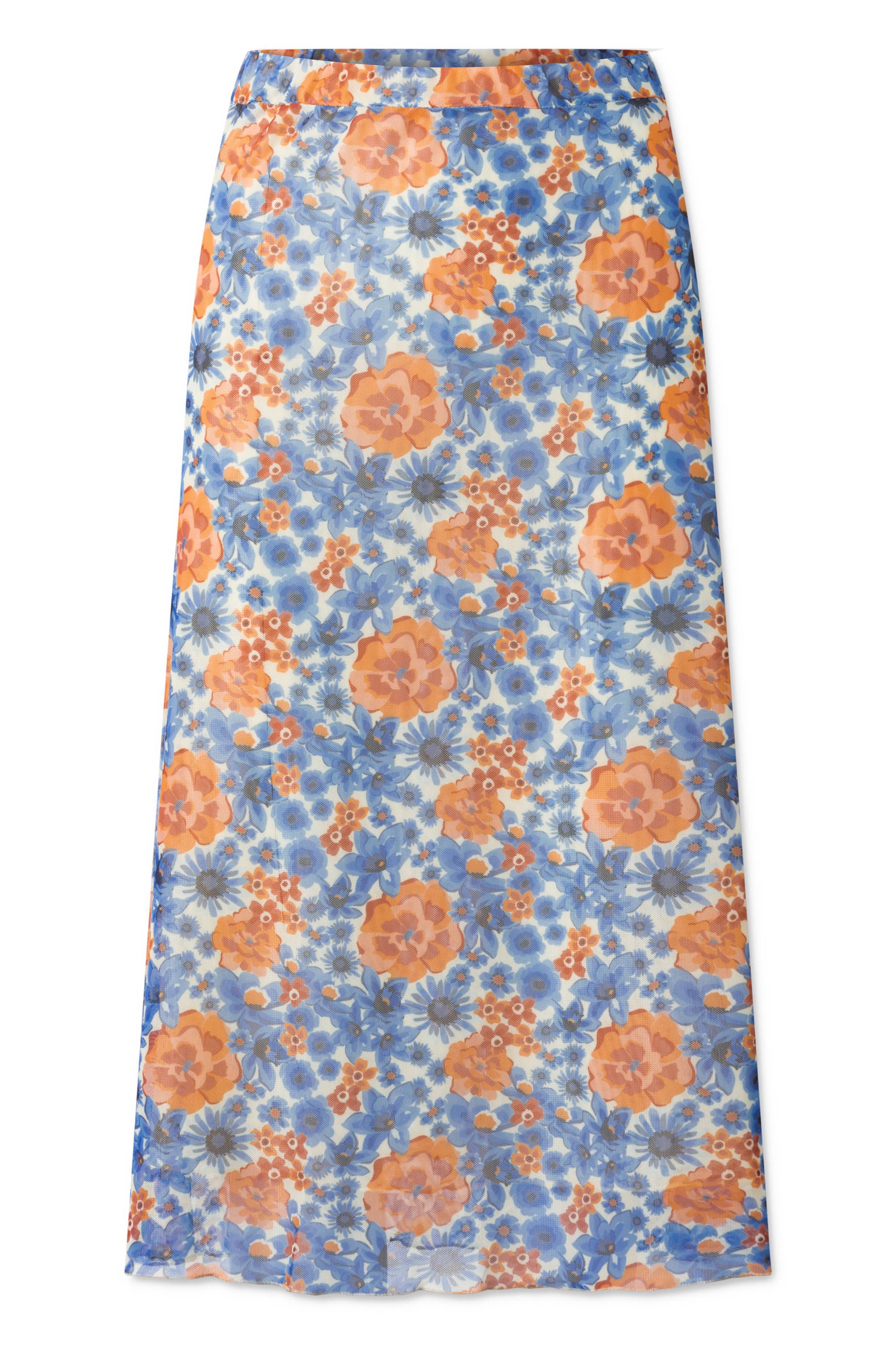 nué notes Cullen Skirt - Mid Blue SKIRTS 481 Mid Blue