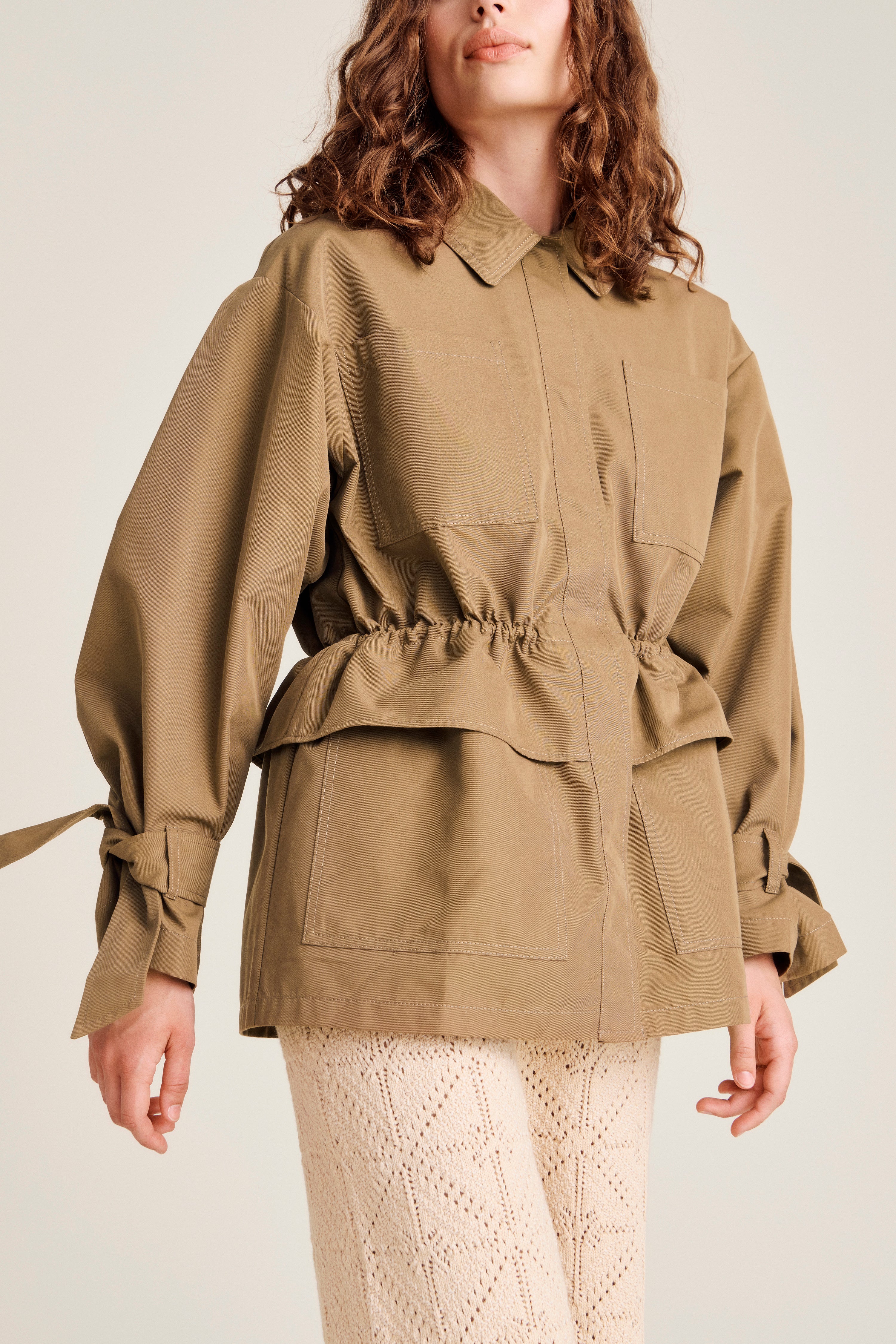 nué notes Cypress Parka Coats 830 Soil Brown