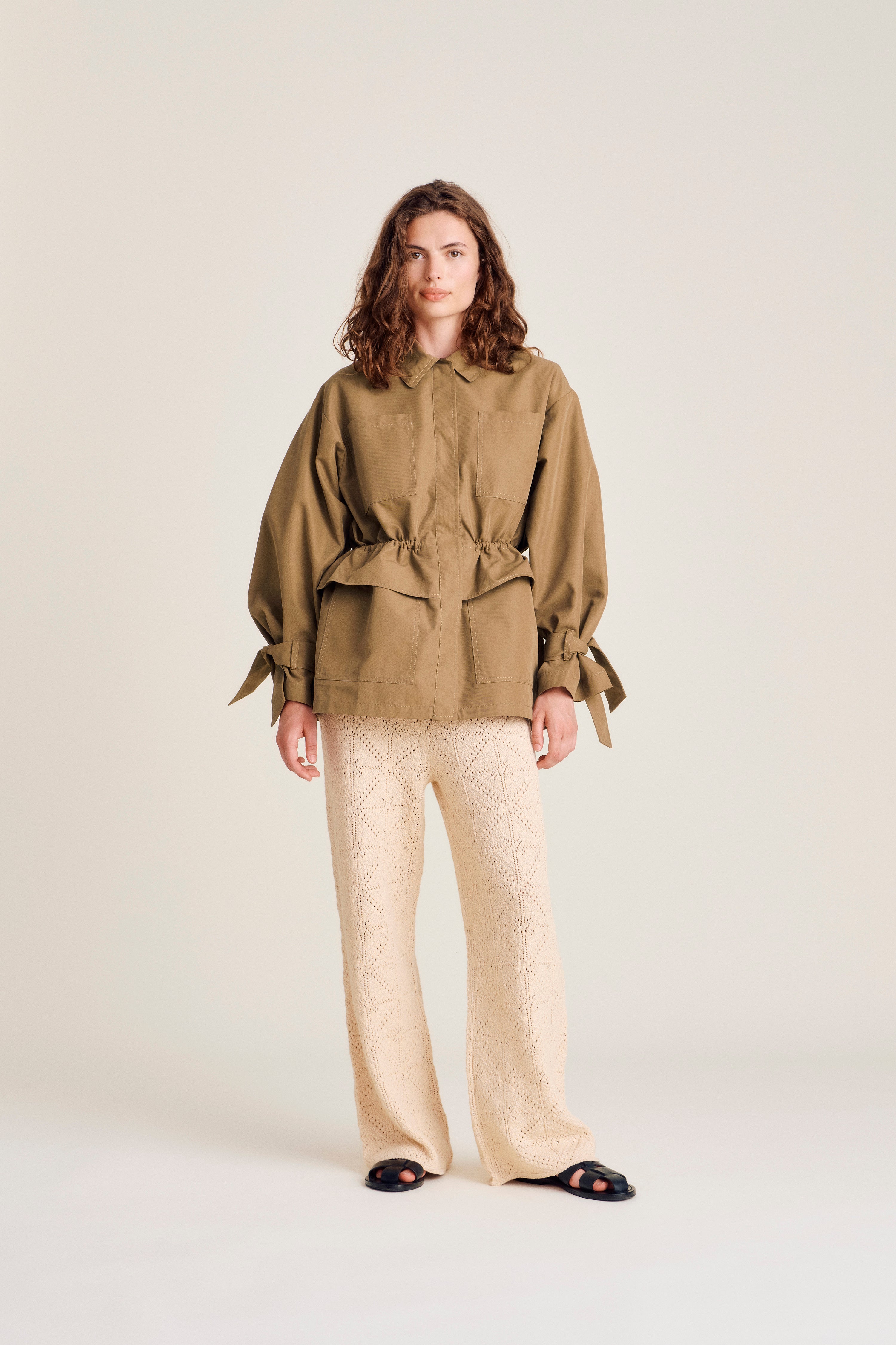 nué notes Cypress Parka Coats 830 Soil Brown