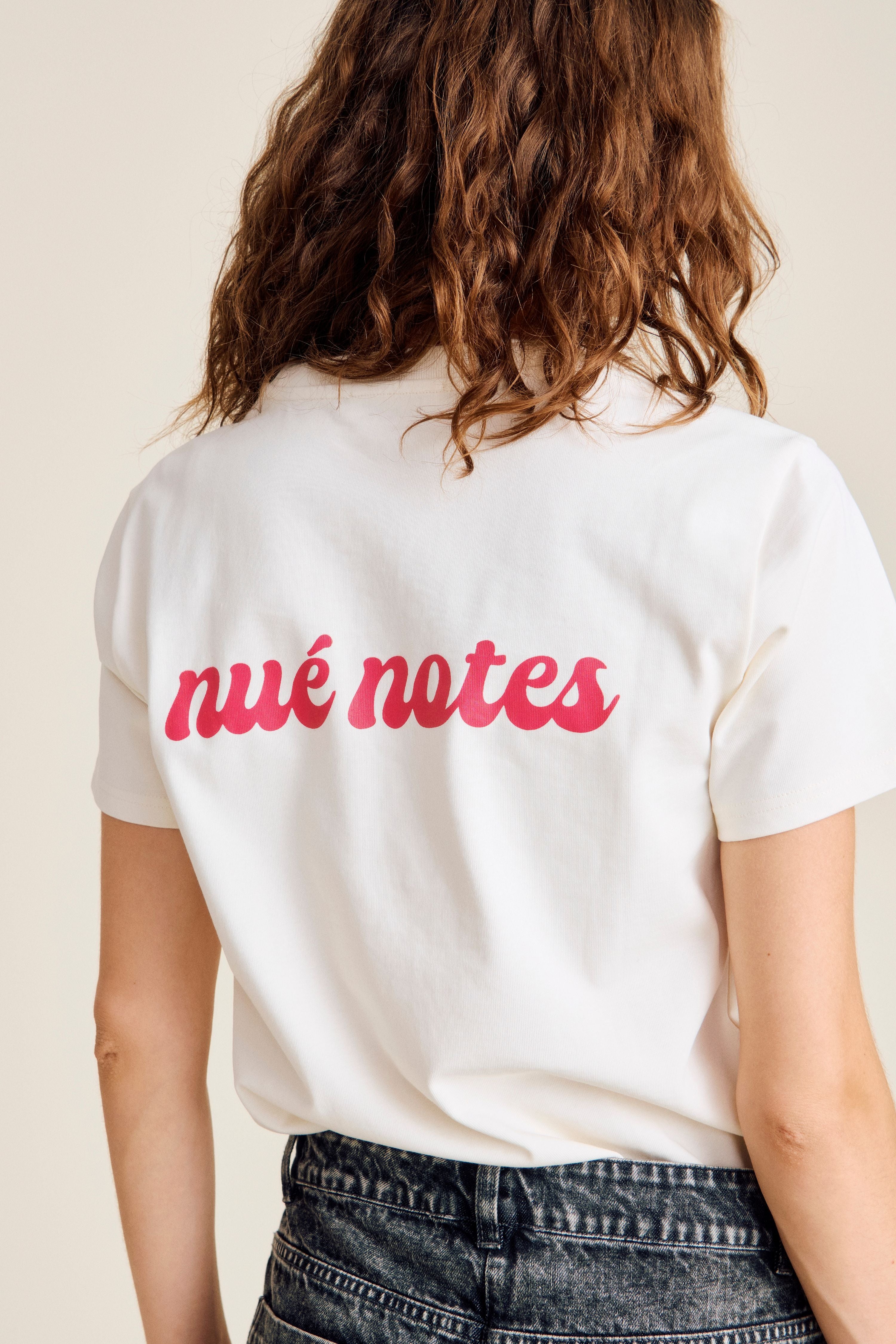 nué notes Elio T-Shirts T-Shirts 077 Egret