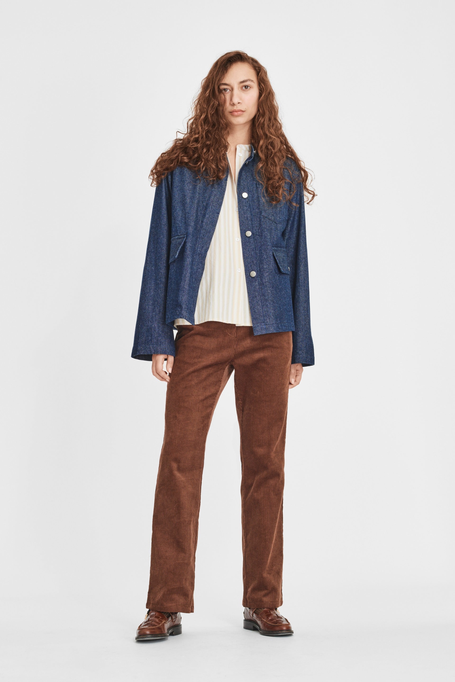 nué notes Finn Jacket OUTERWEAR 447 Dark Denim