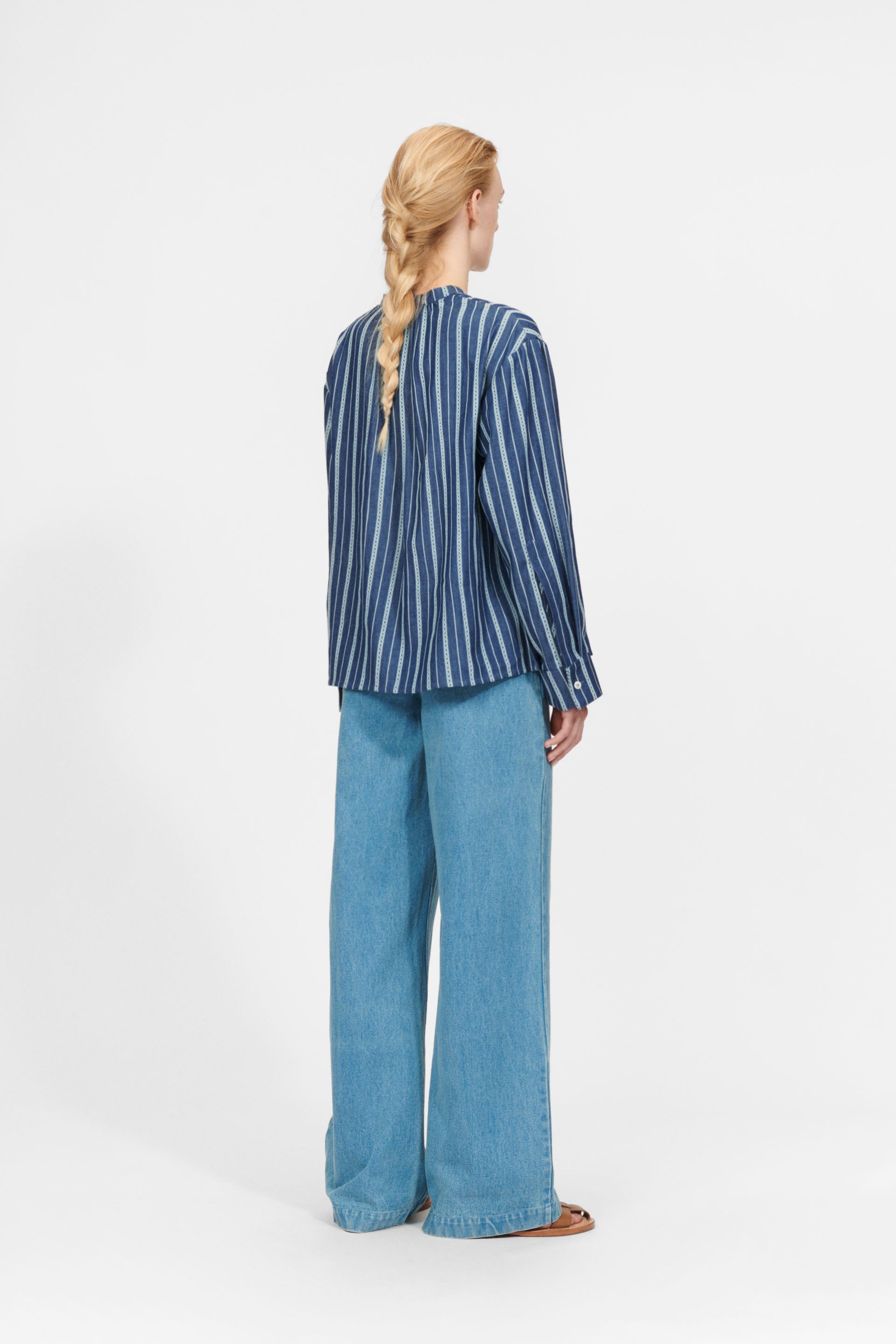 nué notes Florian Shirt SHIRTS 553 Denim Lace