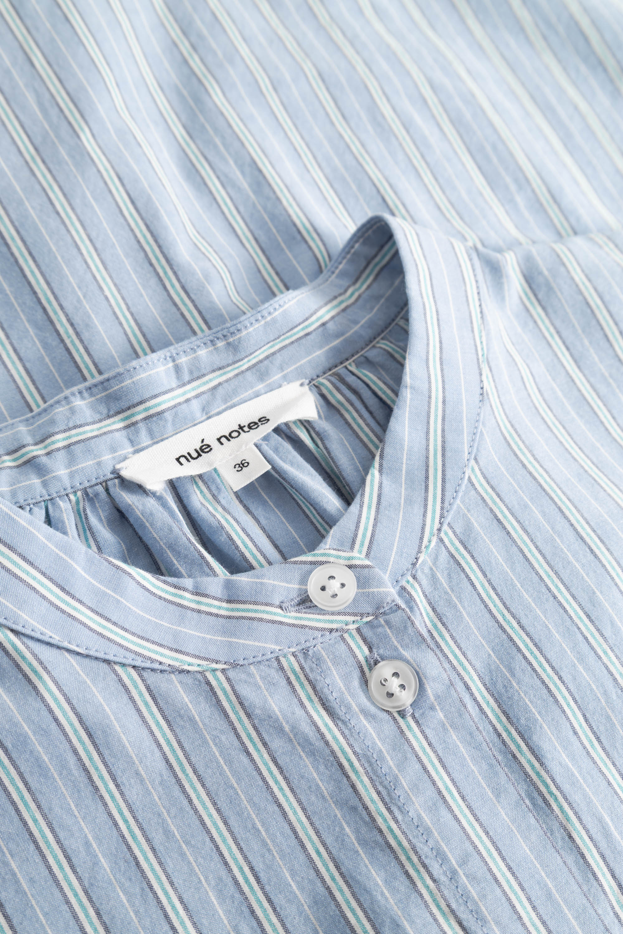 nué notes Florian Shirt Shirts 480 Smoke Blue