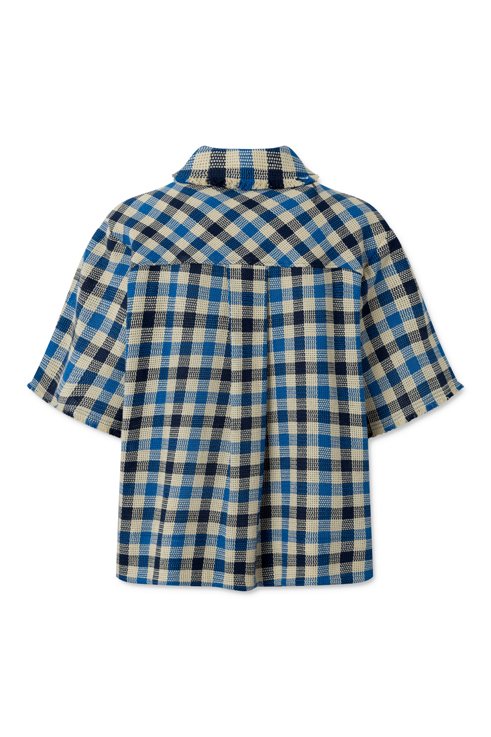 nué notes Gabriel Shirt SHIRTS 422 Blue Check