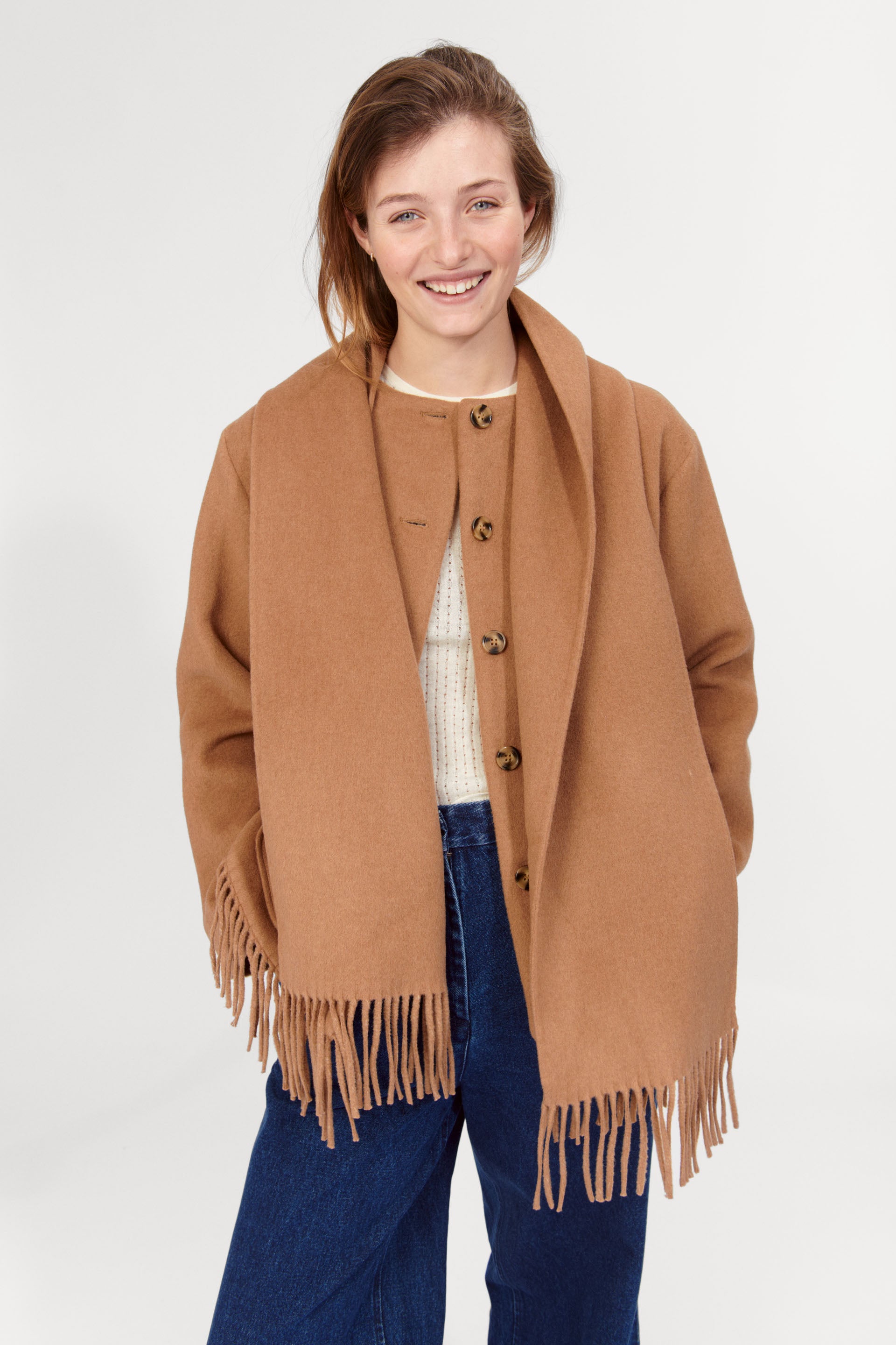 nué notes Geneva Jacket Outerwear 105 Camel