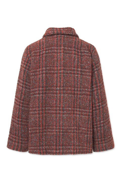 nué notes Glasgow Jacket Outerwear 544 Red Blue Check