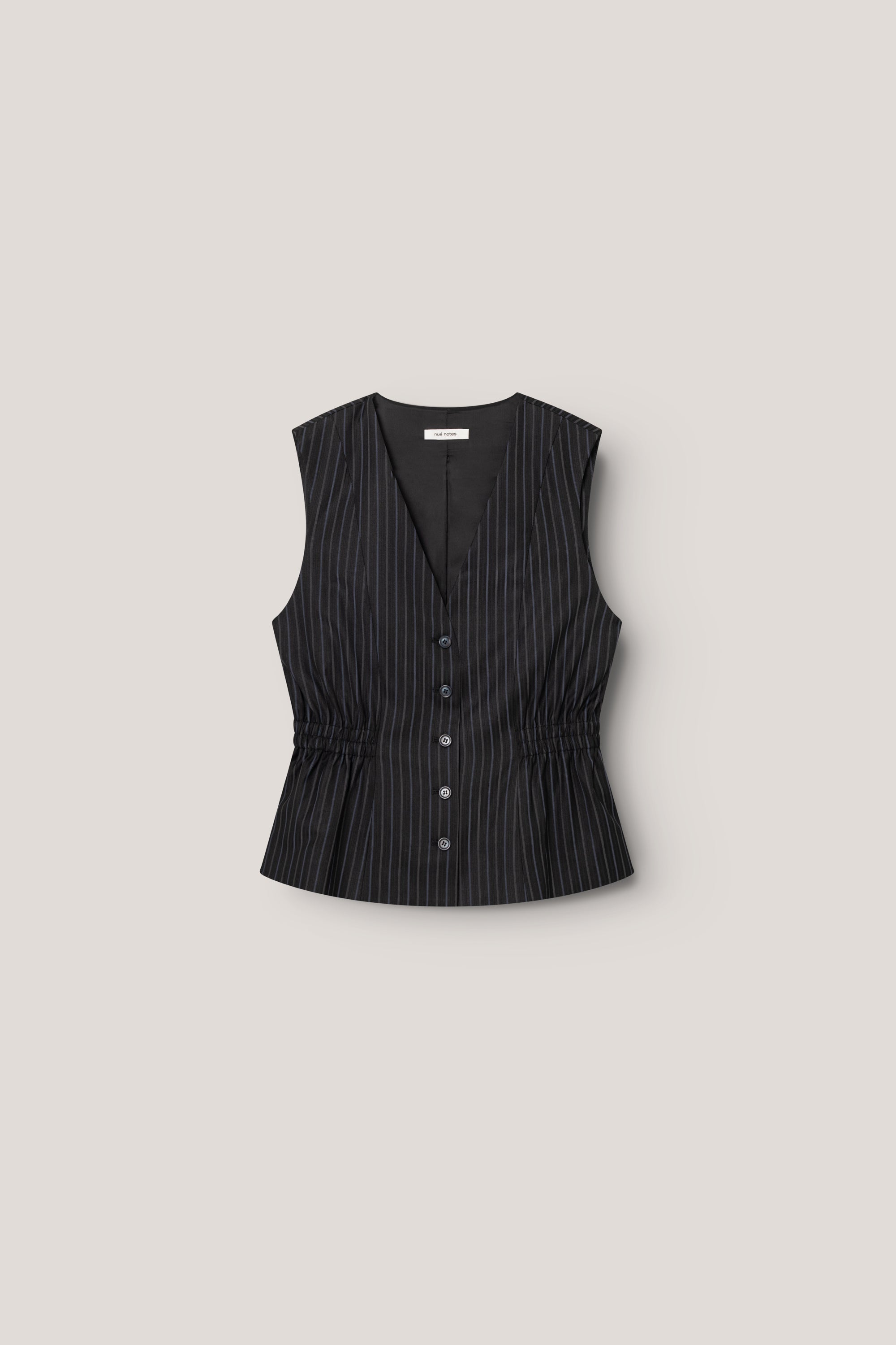 nué notes Gracefield Vest Vest 499 Navy