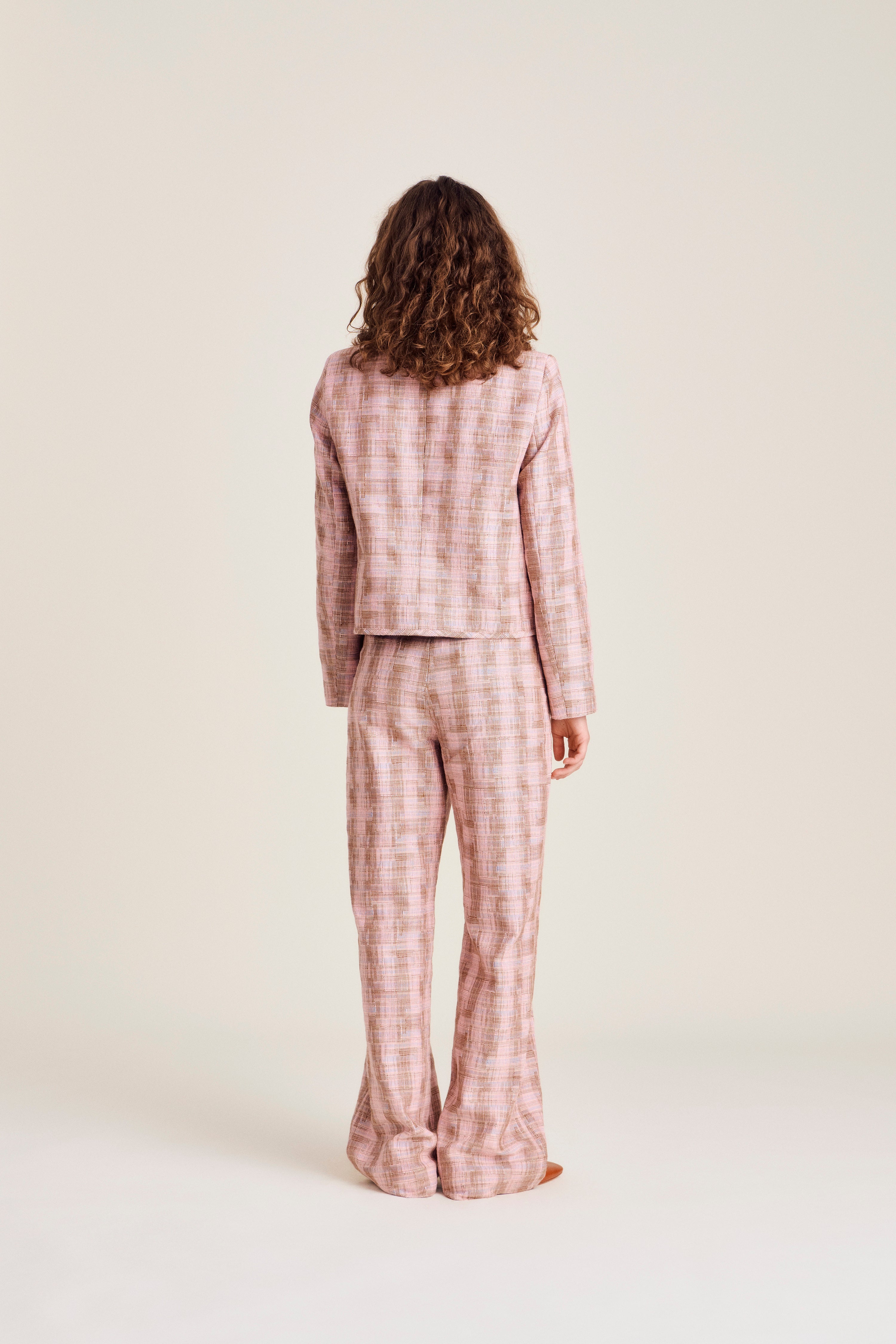 nué notes Greenport Jacket Jackets 763 Rose Tan Weave