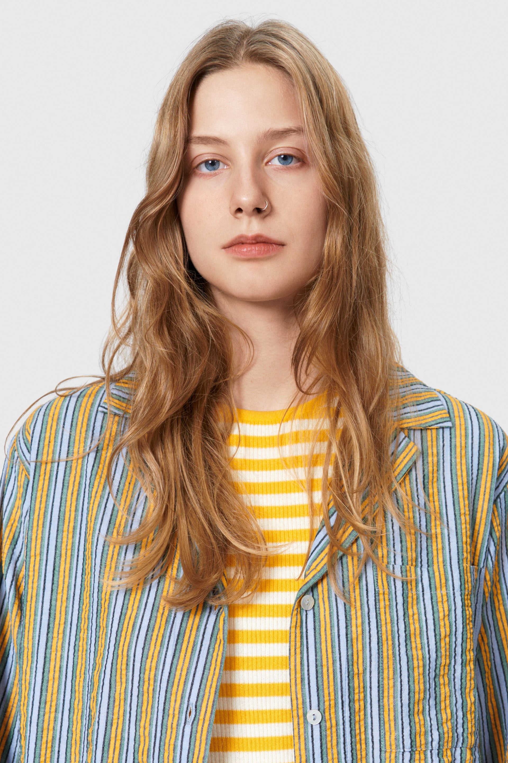 nué notes Hardy Shirt SHIRTS 948 Paradise Stripe
