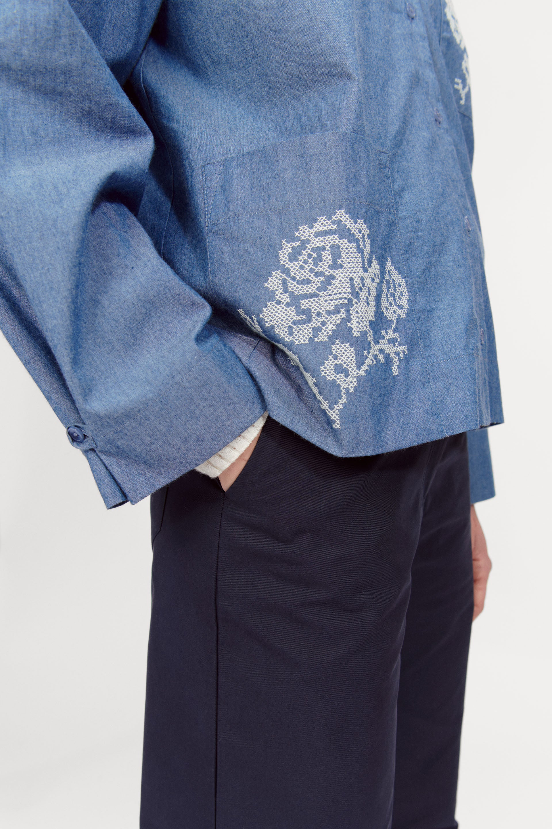 nué notes Hardy Shirt Shirts 421 Dusty Blue