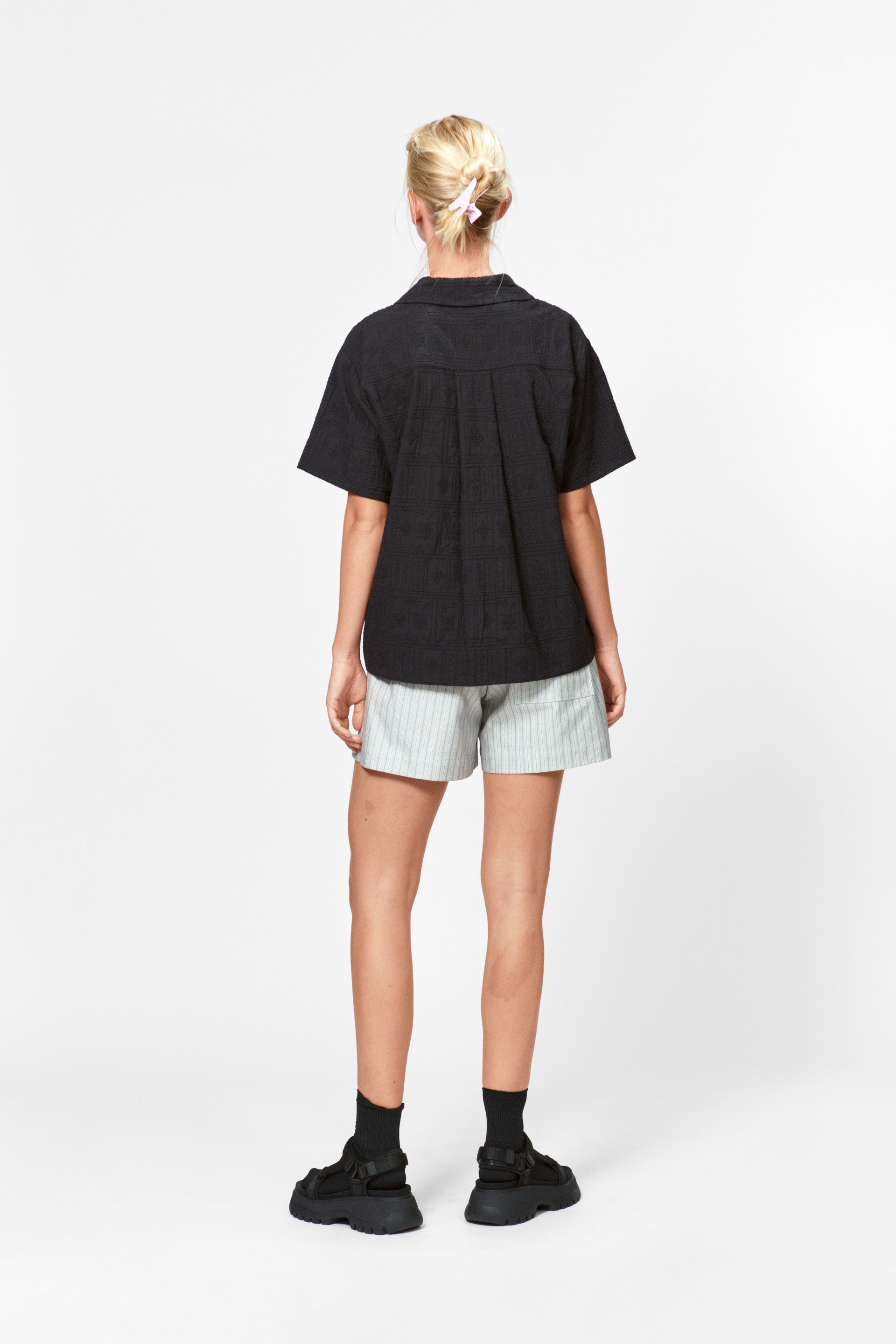 nué notes Henri Shirt SHIRTS 999 Black
