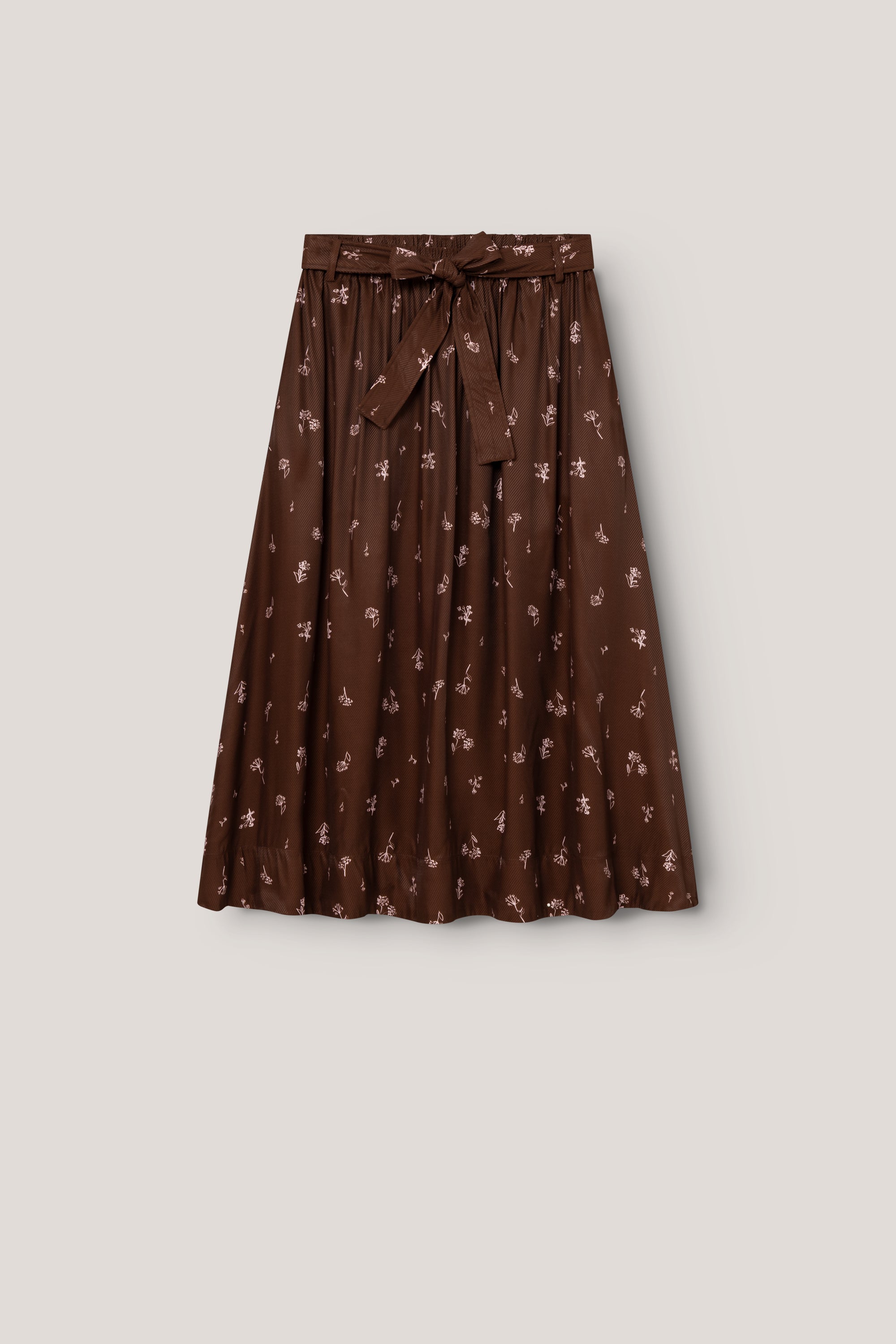 nué notes Irun Skirt Skirt 769 Potting Soil Floral