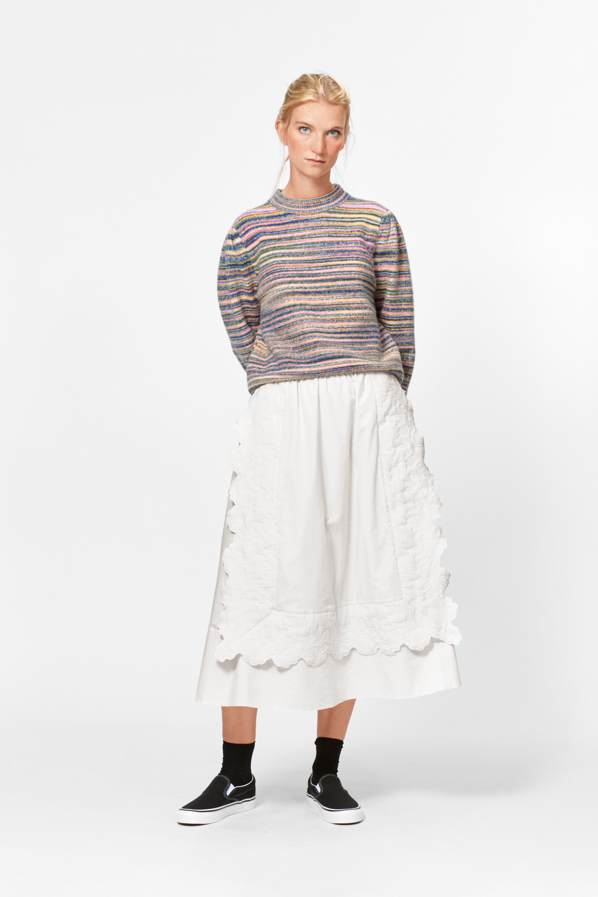 nué notes Jude Knit KNITWEAR 939 Multi Stripe