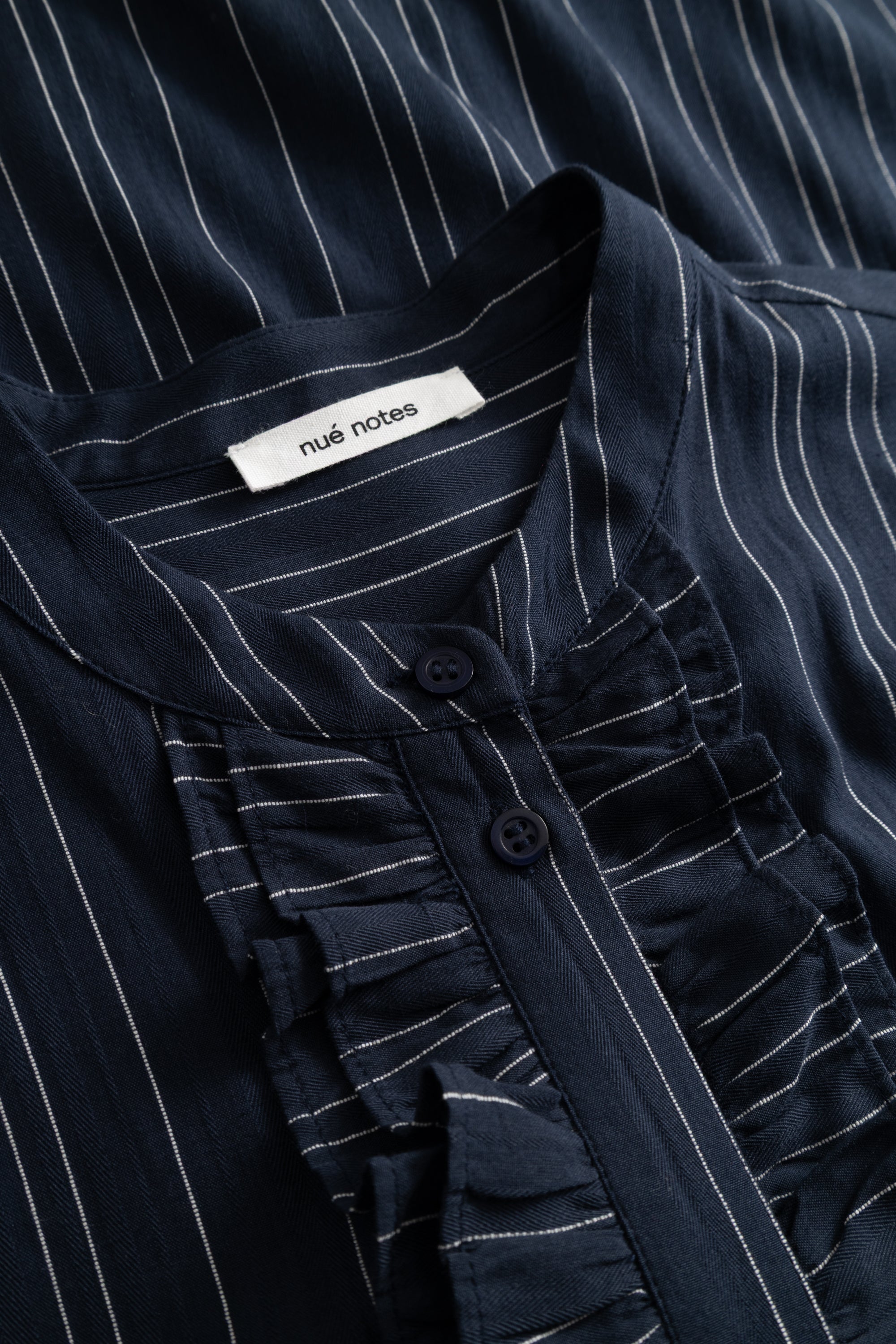 nué notes Kirkland Blouse Blouse 535 Navy Stripe