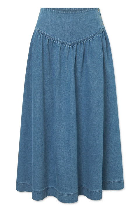 nué notes Korfu Skirt Skirt 402 Heavy Washed Denim