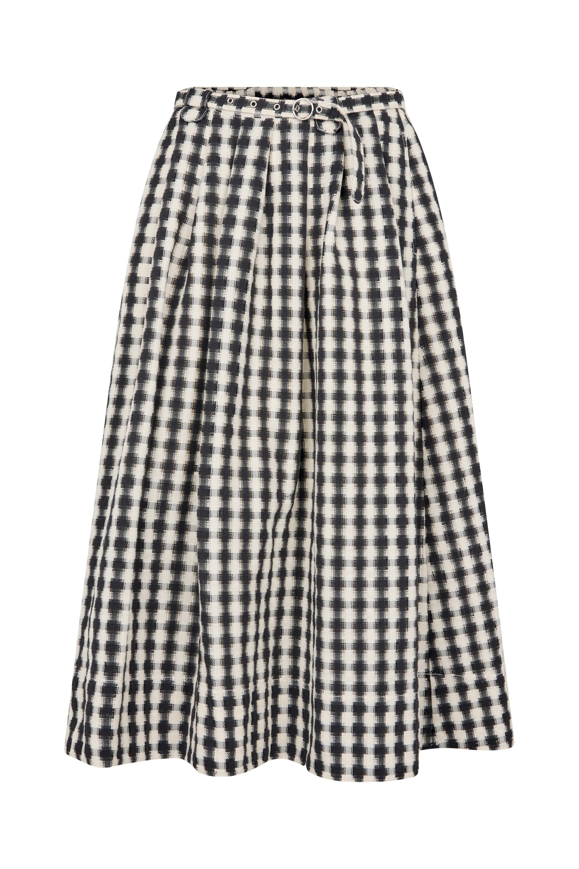 nué notes Livorno Skirt Skirts 912 Black Creme Check