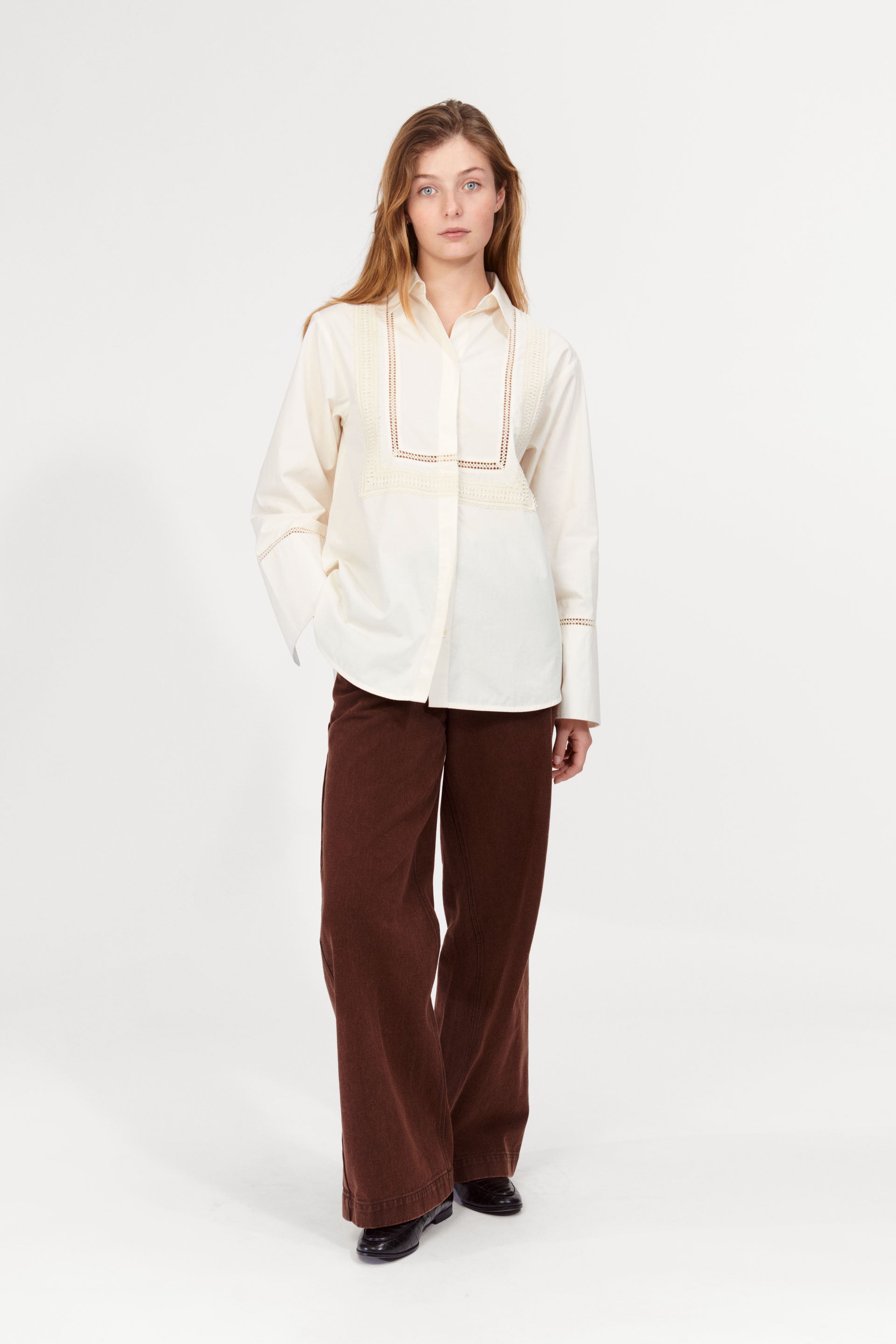 nué notes Los Angeles Shirt Shirts 007 Egret