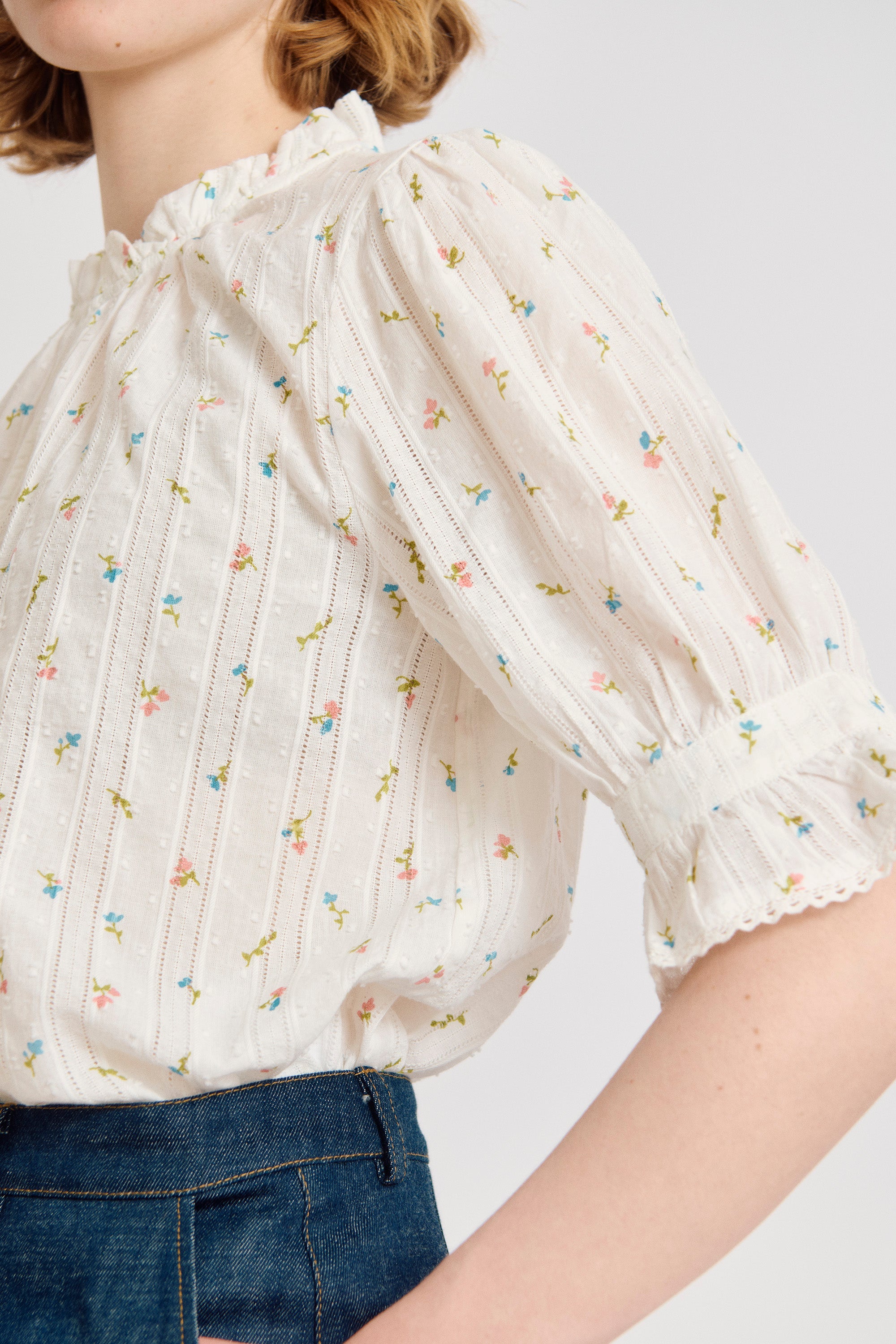 nué notes Lucena Blouse Blouses 924 Blooming Tapestry