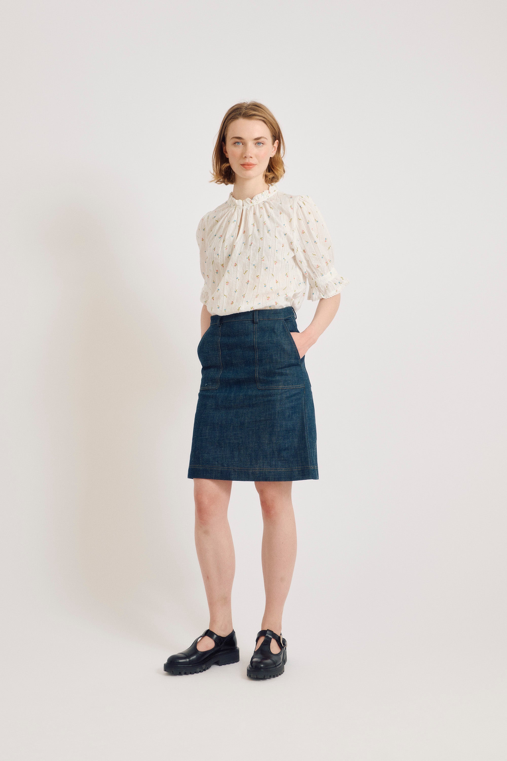 nué notes Lucena Blouse Blouses 924 Blooming Tapestry